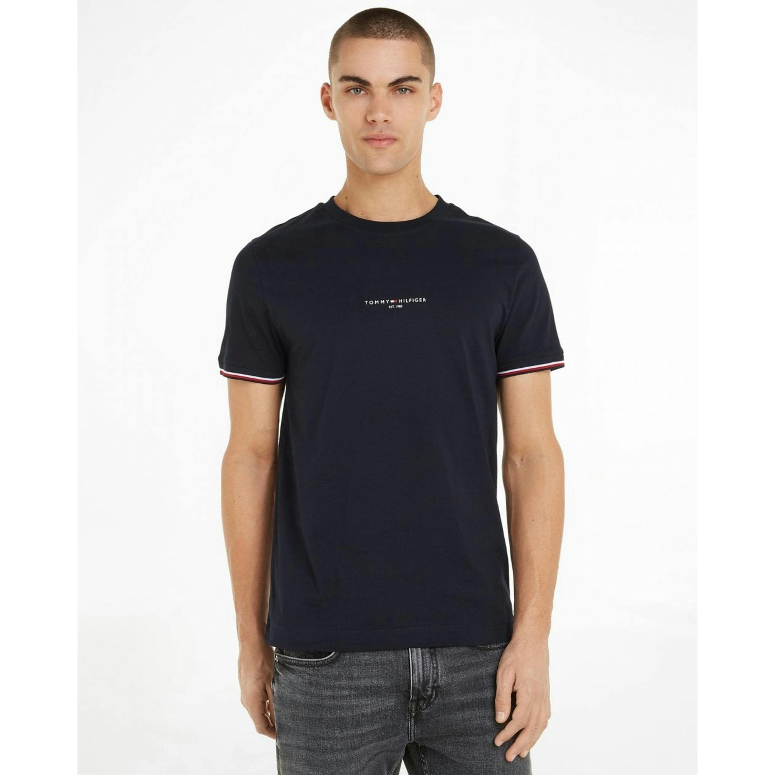 Tommy Hilfiger Tommy Logo T-Shirt  in Blue , view 1 of 5