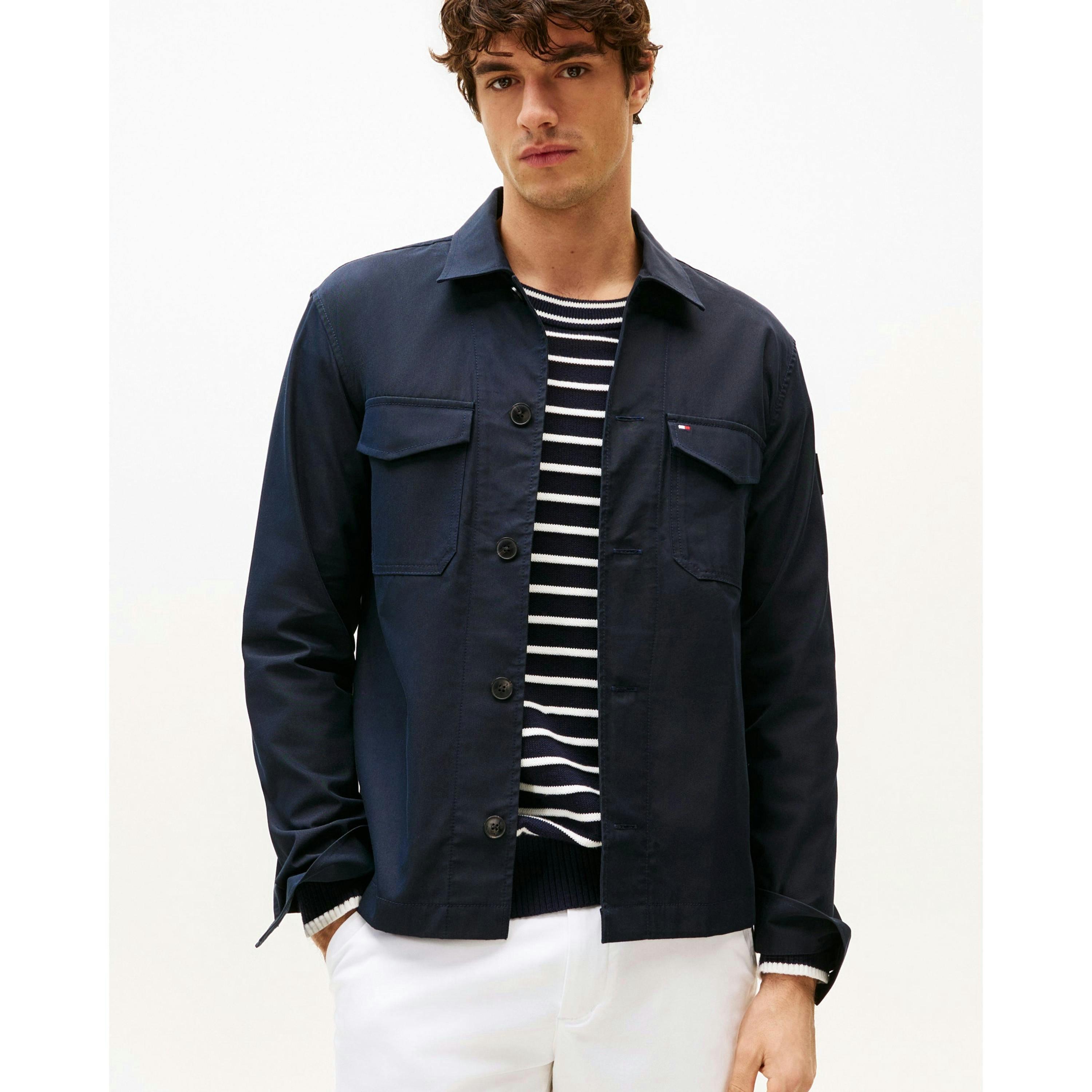 Tommy Hilfiger Overshirts  in Grey , view 1 of 6