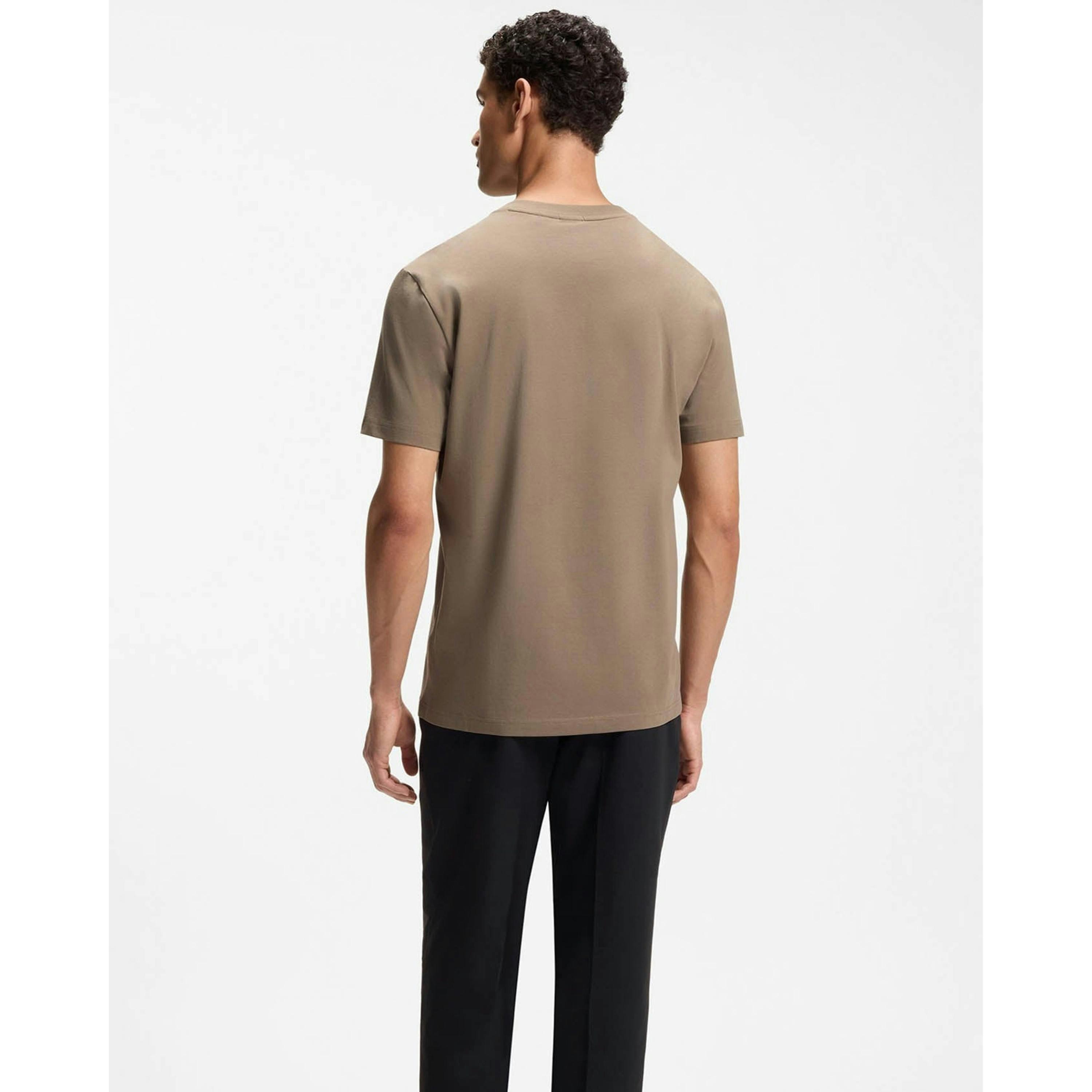 Hugo Boss Contrast Logo T-Shirt  in Grey , view 2 of 4