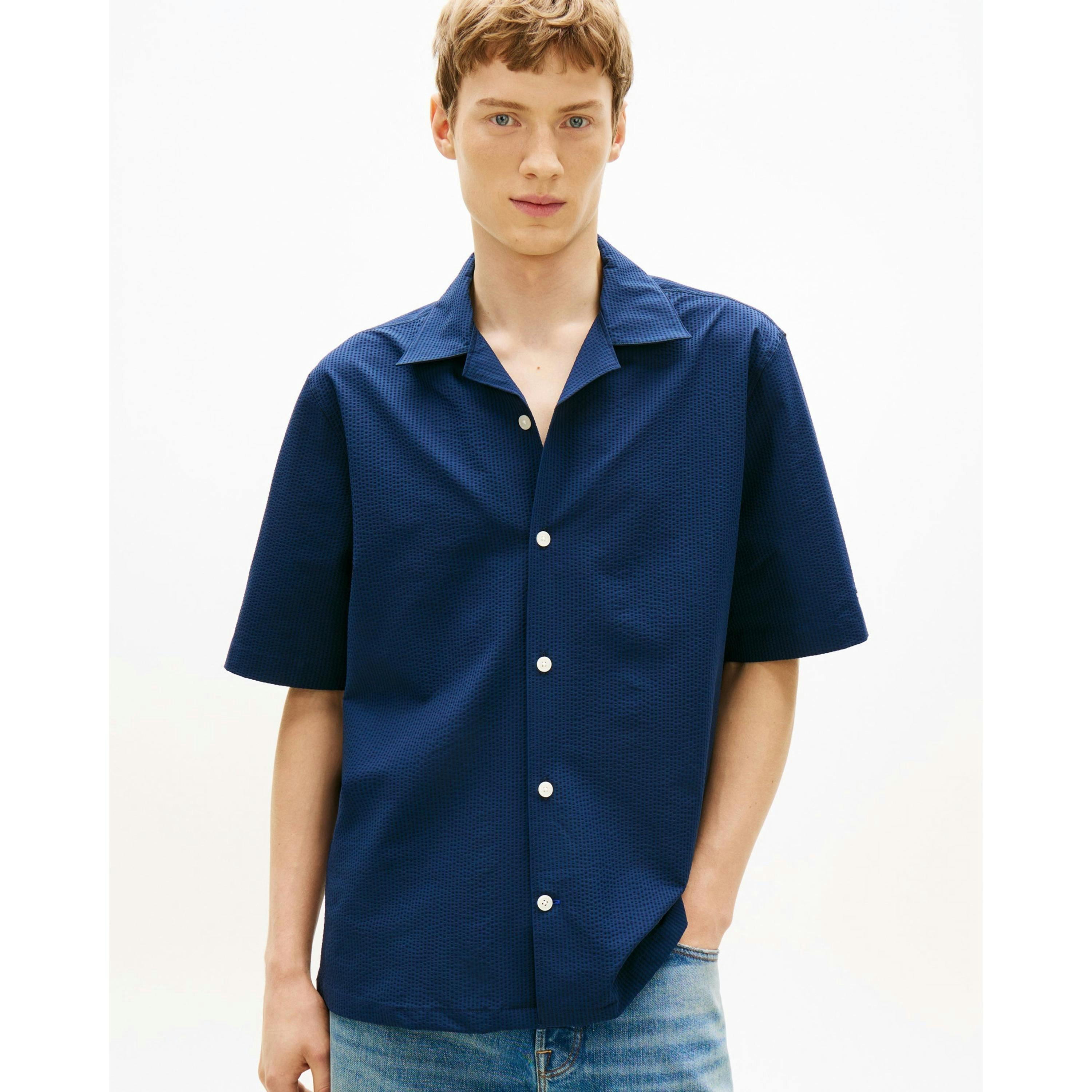 Tommy Hilfiger Stripe Shirt  in Blue , view 1 of 5