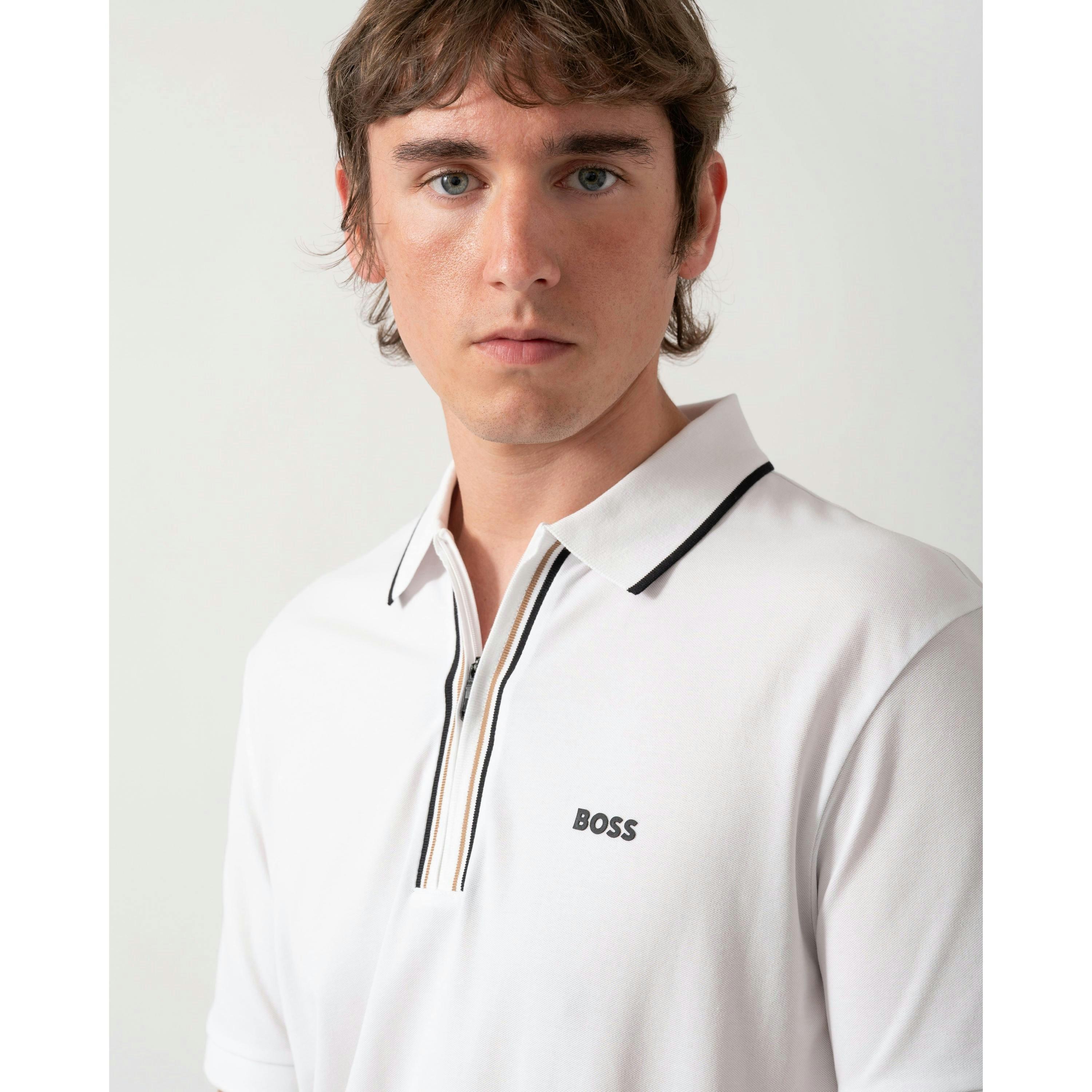 Hugo Boss Polo Shirt  in White , view 3 of 4