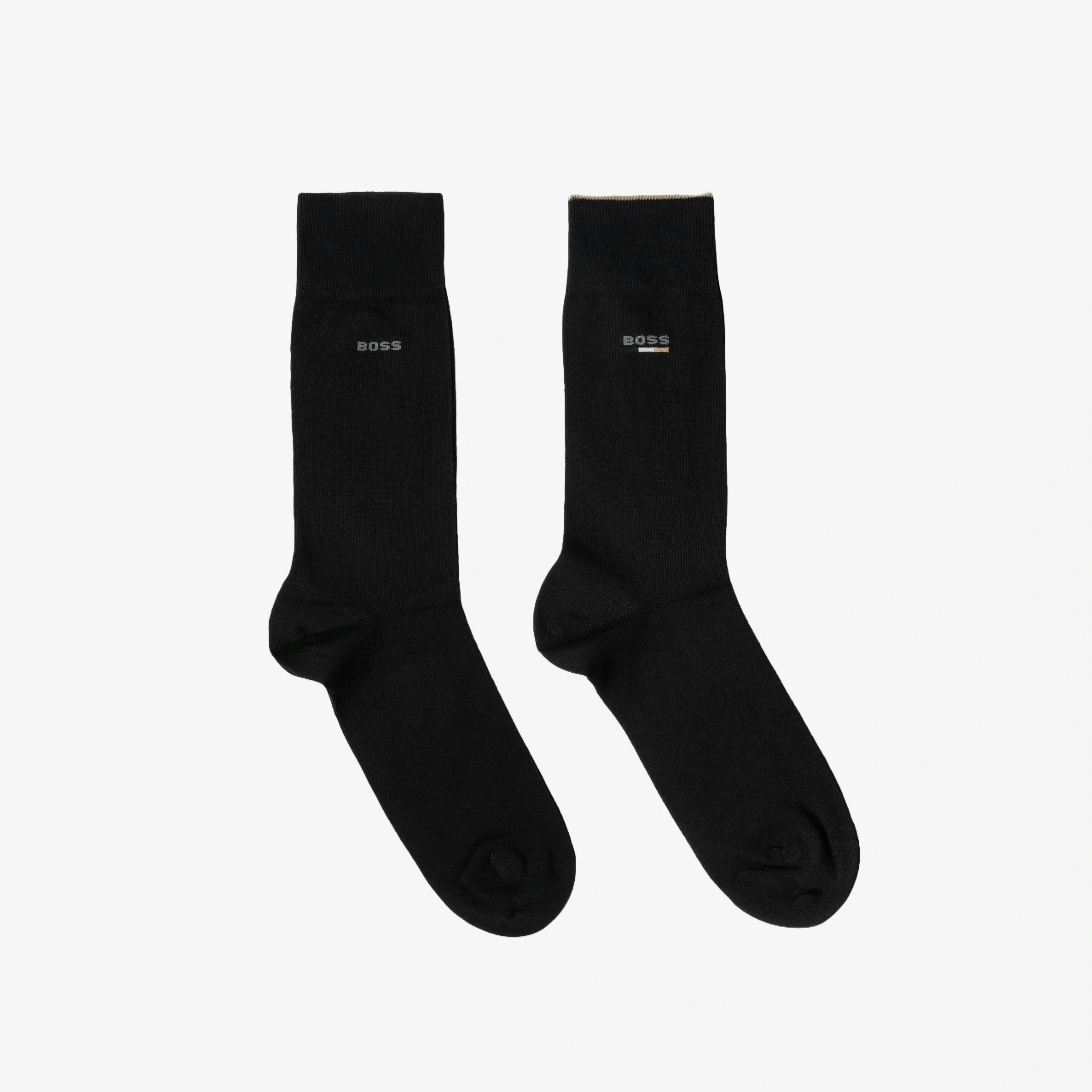 Hugo Boss Iconic Logo Socks  in Black , view 1 of 3