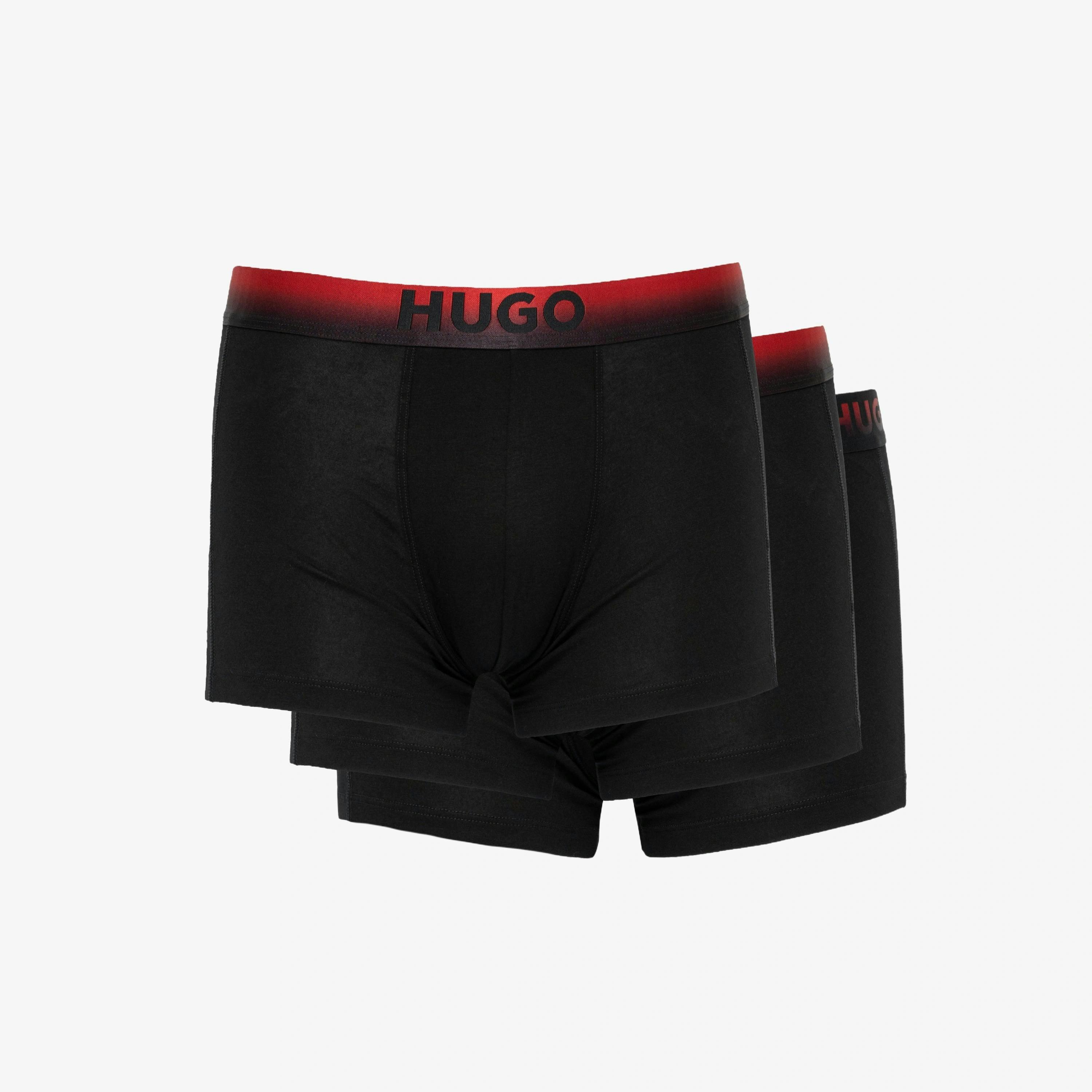 Hugo Boss Degradé Trunks  in Black , view 1 of 3