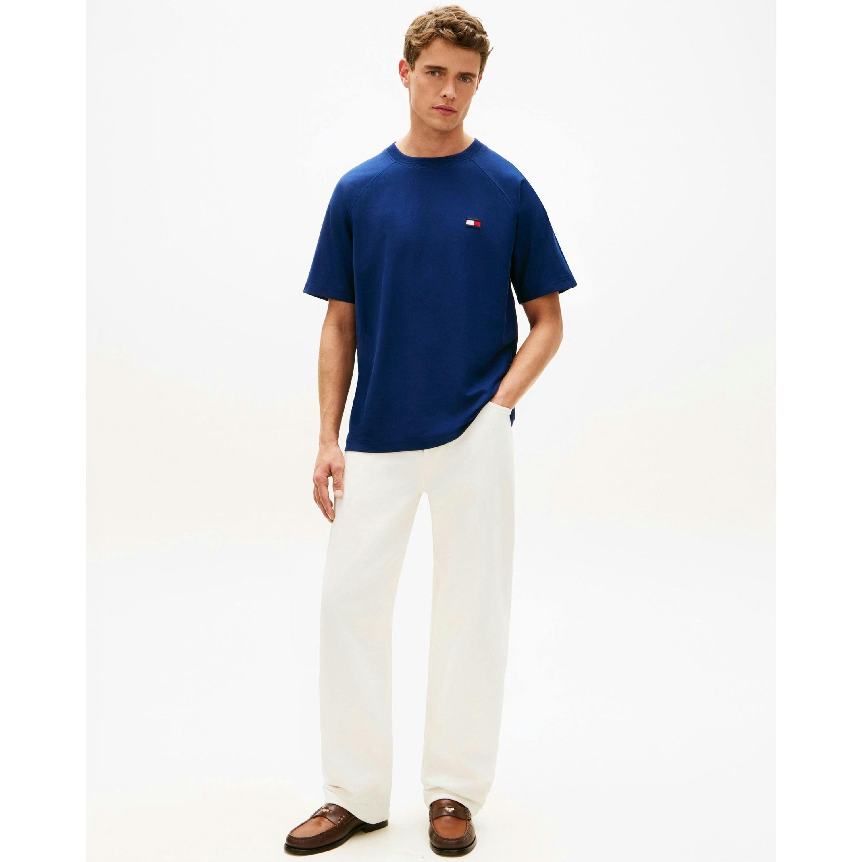 Tommy Hilfiger Tommy Flag T-Shirt  in Navy , view 5 of 5