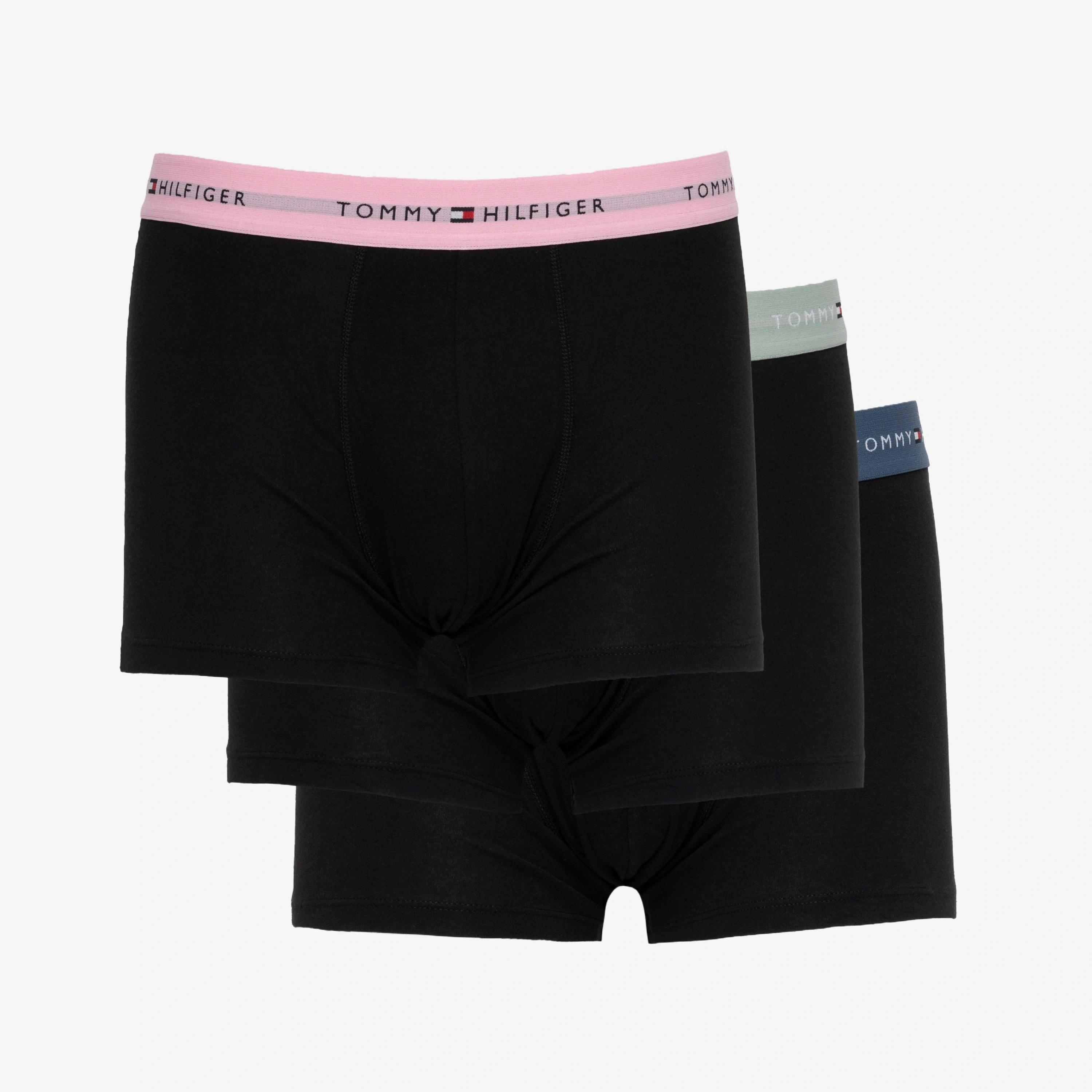 Tommy Hilfiger Logo Waistband Pants  in Black , view 1 of 4