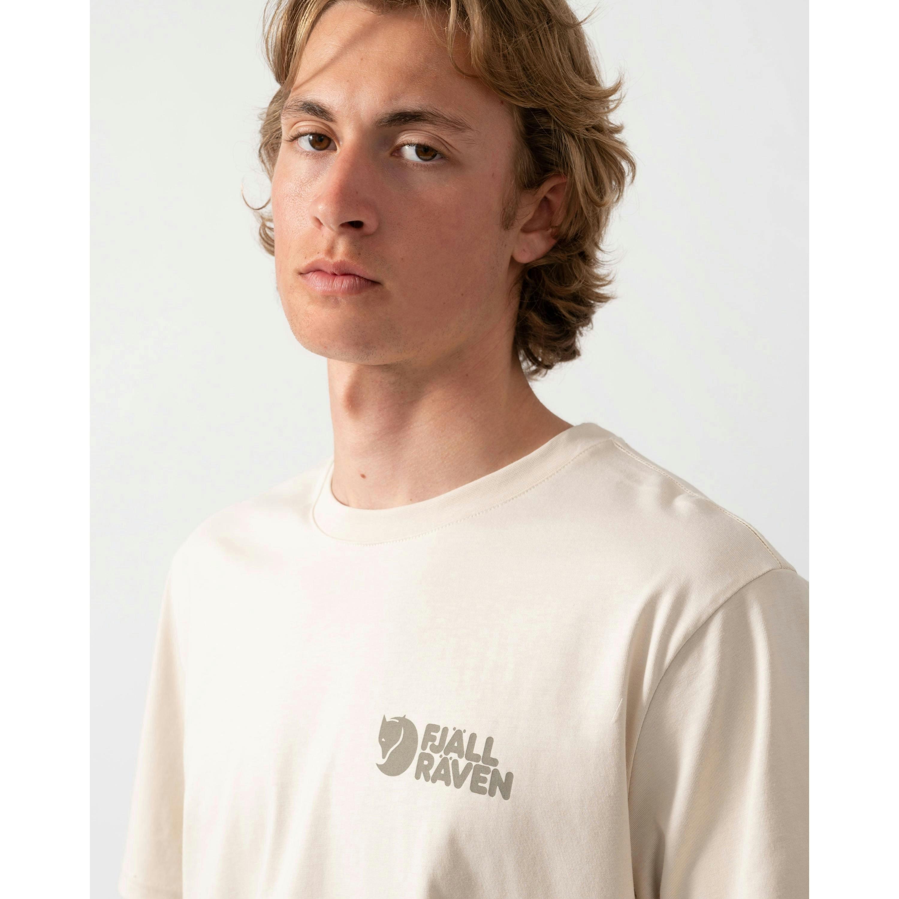 Fjallraven Classic T-Shirt  in Ivory , view 2 of 3