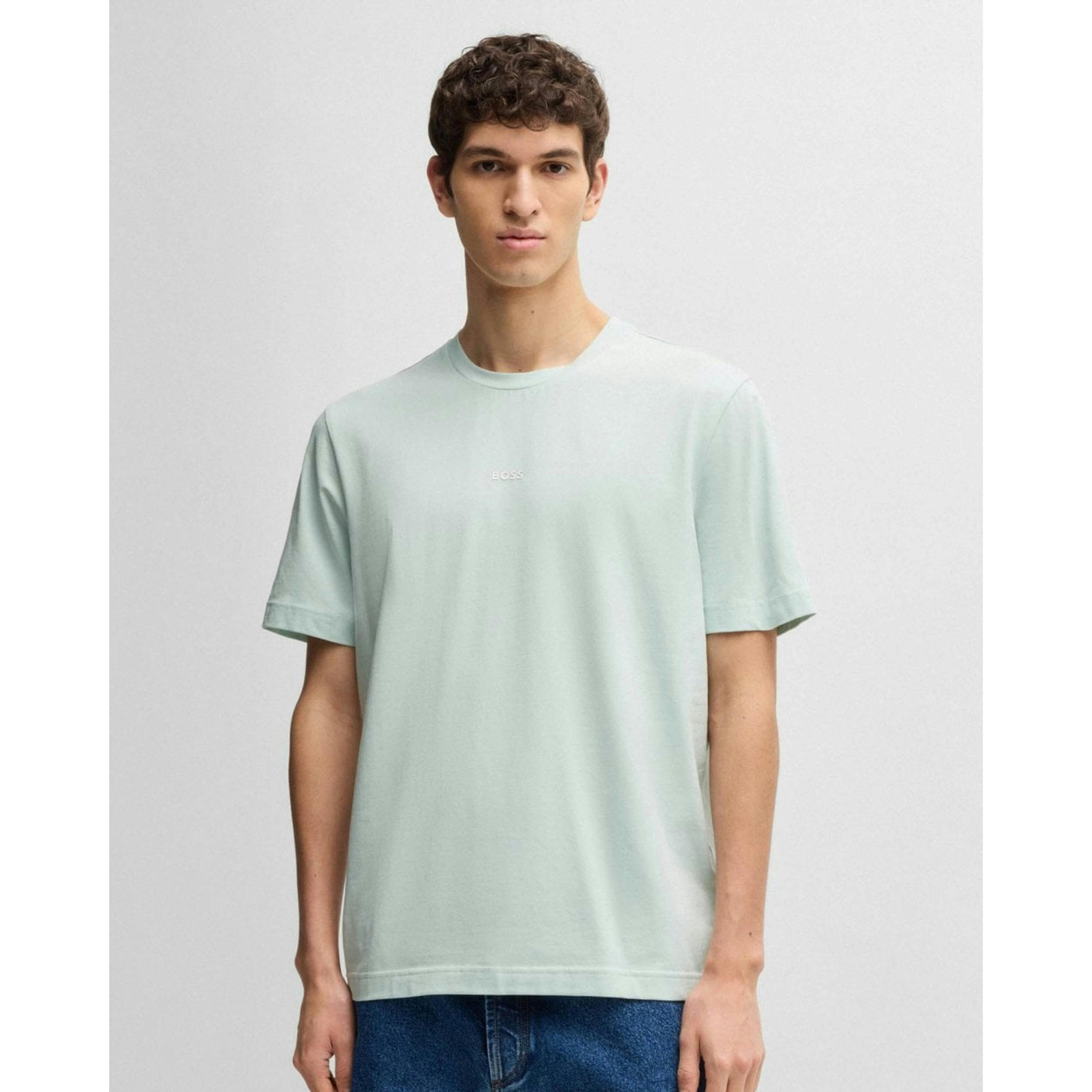 Hugo Boss Small Logo T-Shirt  in Grey , view 1 of 4