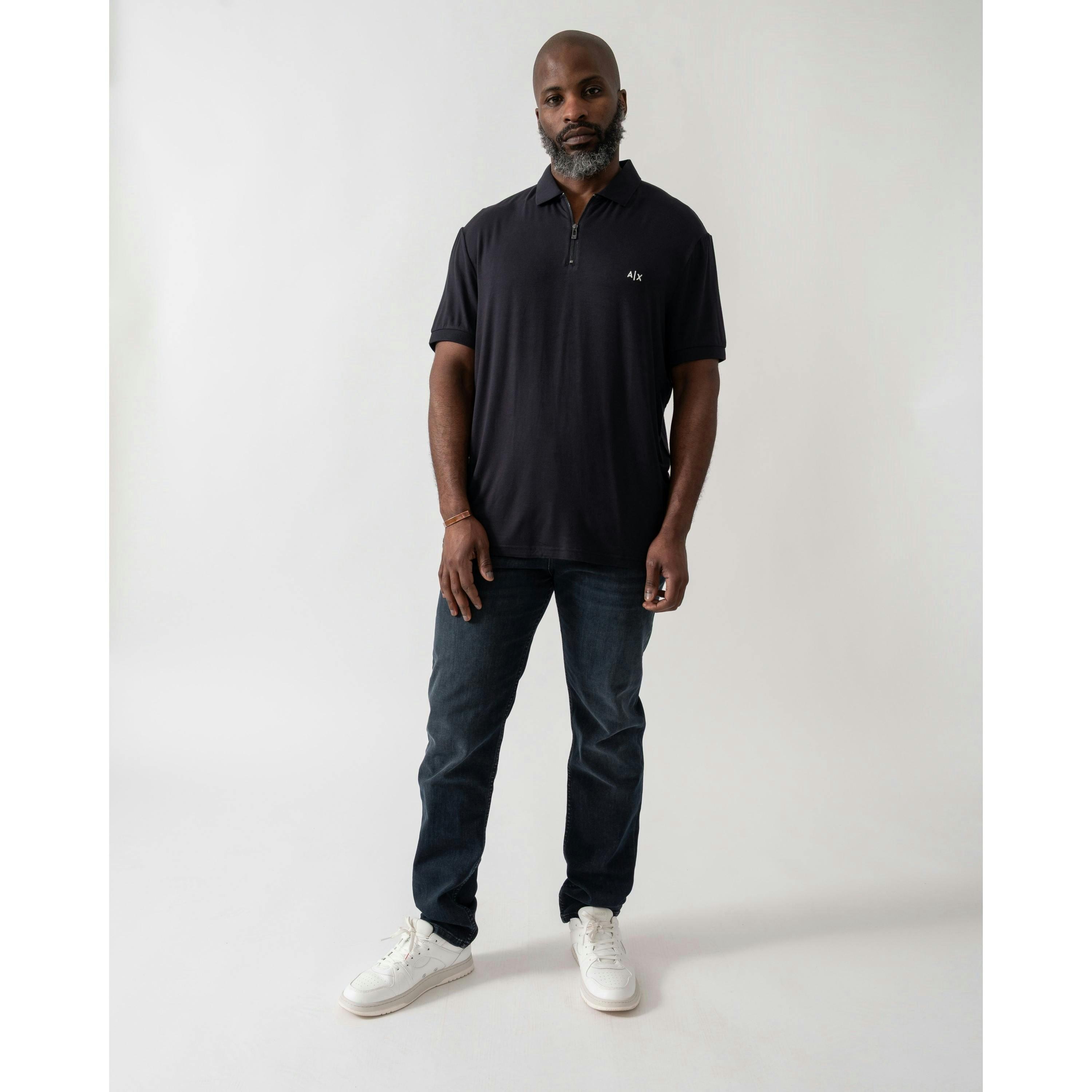 Armani Exchange Polo Shirt  in Blue , view 4 of 4