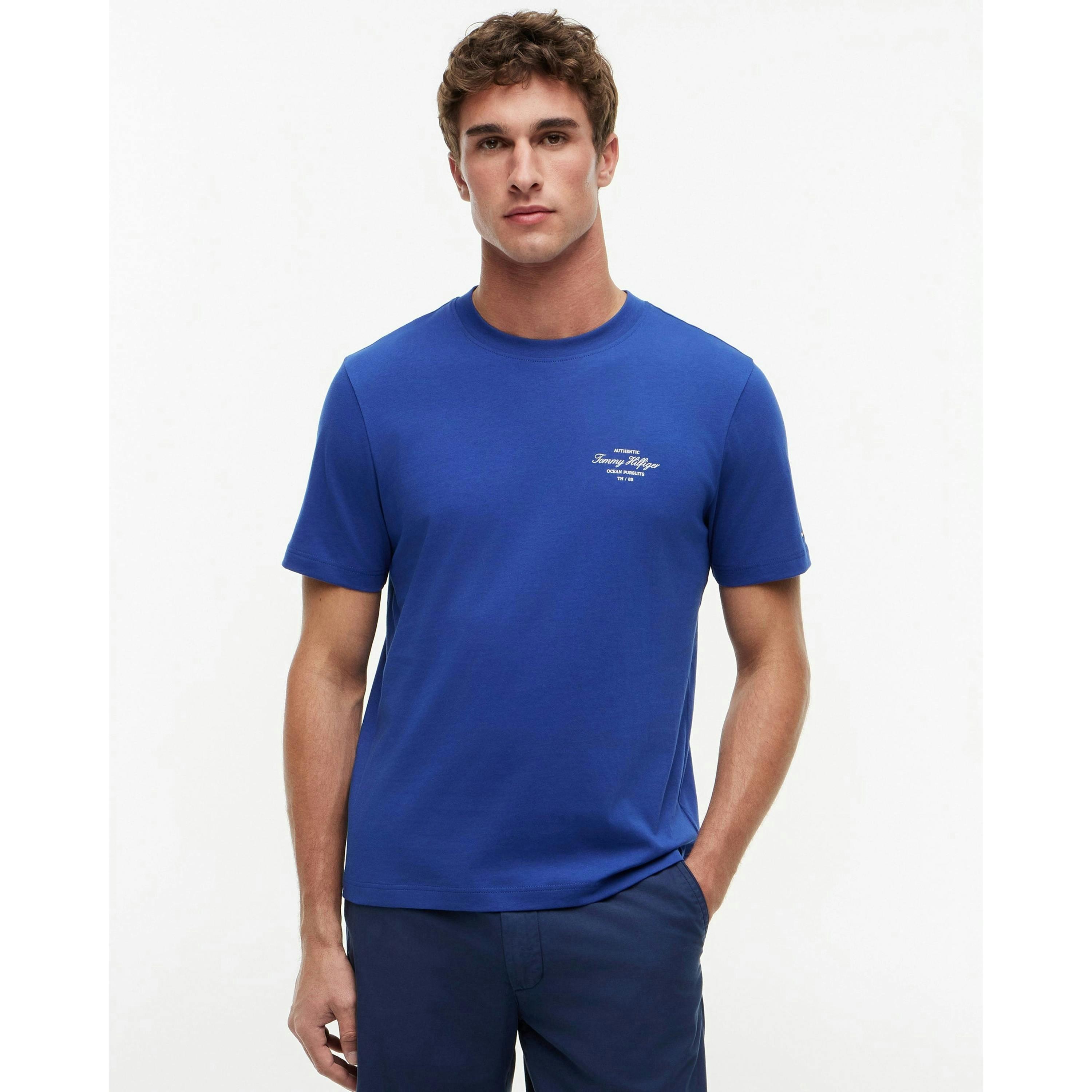 Tommy Hilfiger Nautical T-Shirt  in Purple , view 1 of 5