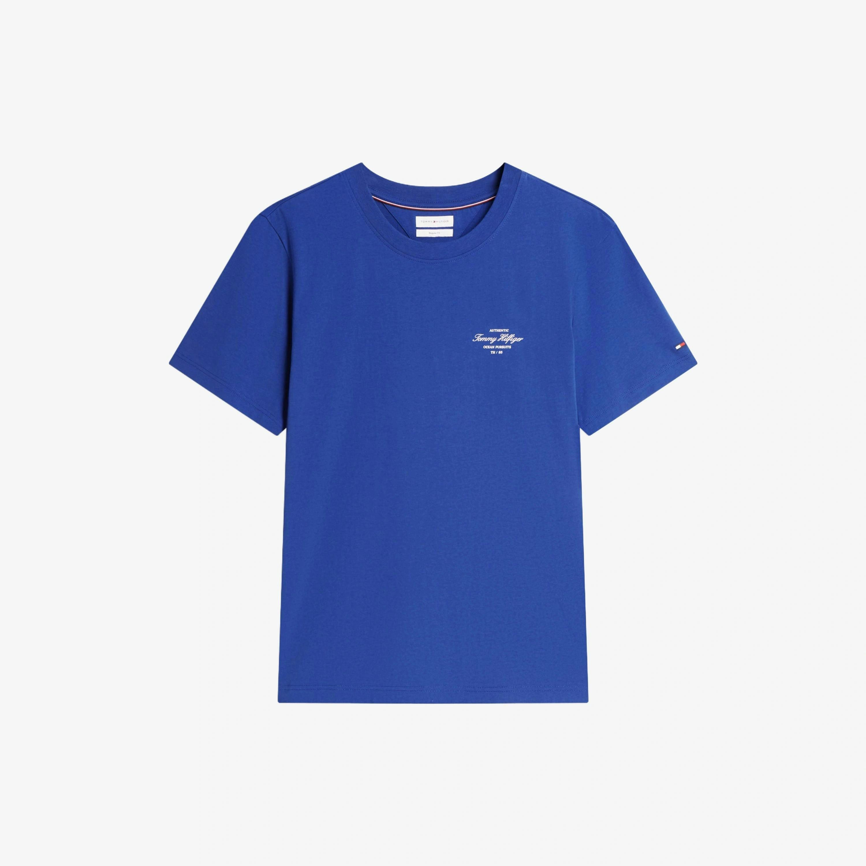 Tommy Hilfiger Nautical T-Shirt  in Purple , view 4 of 5
