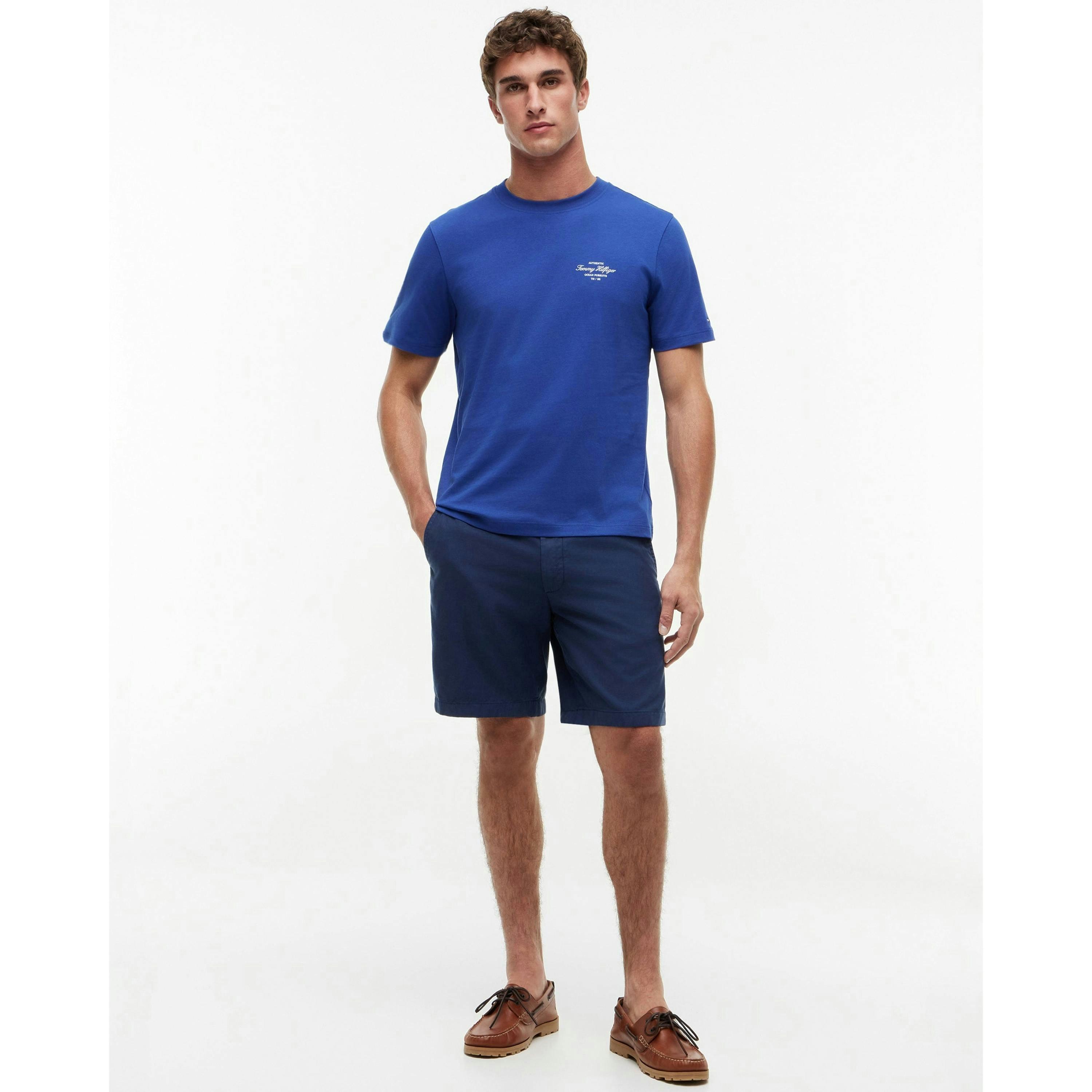 Tommy Hilfiger Nautical T-Shirt  in Purple , view 5 of 5