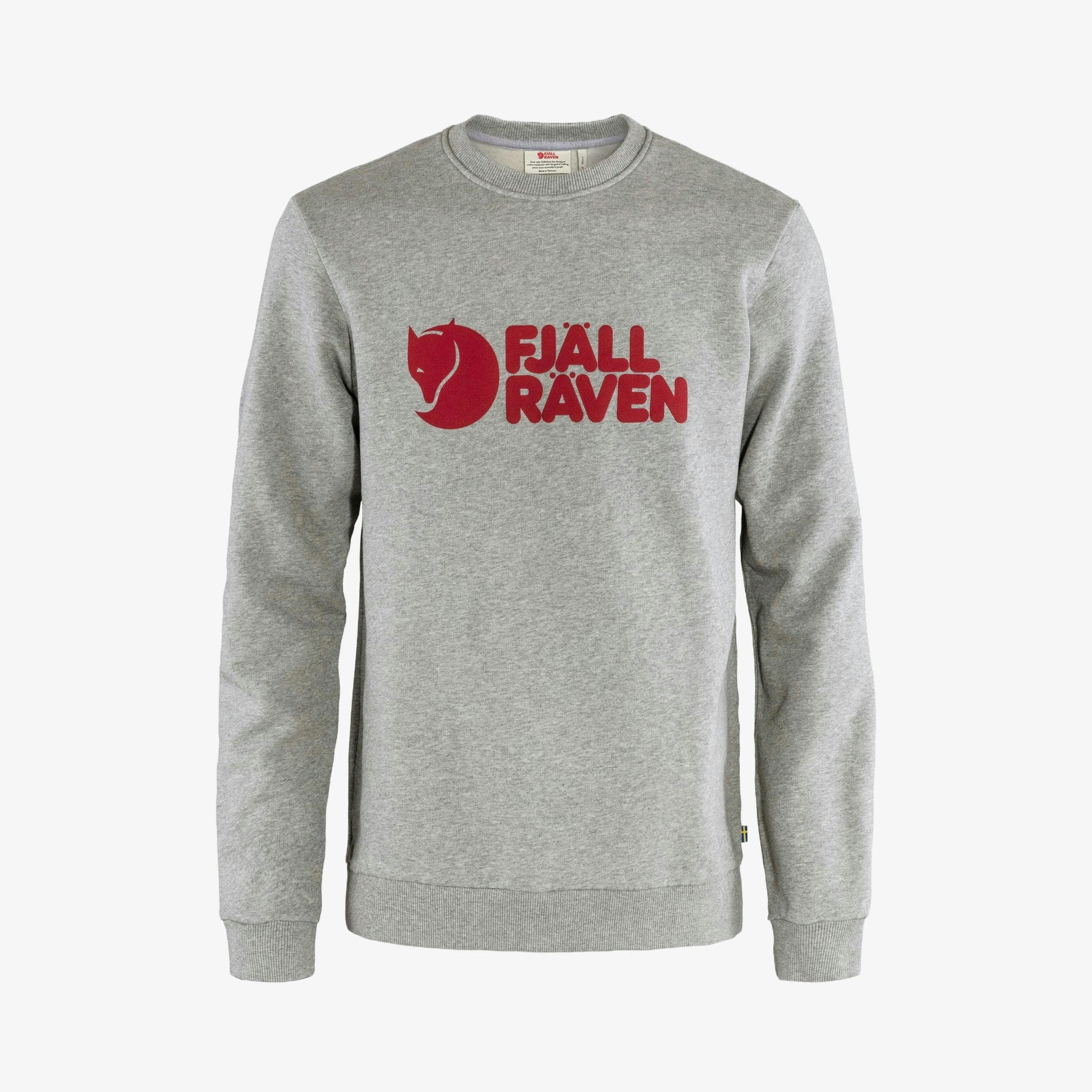 Fjallraven Logo Sweatshirt  in Grey , view 1 of 2