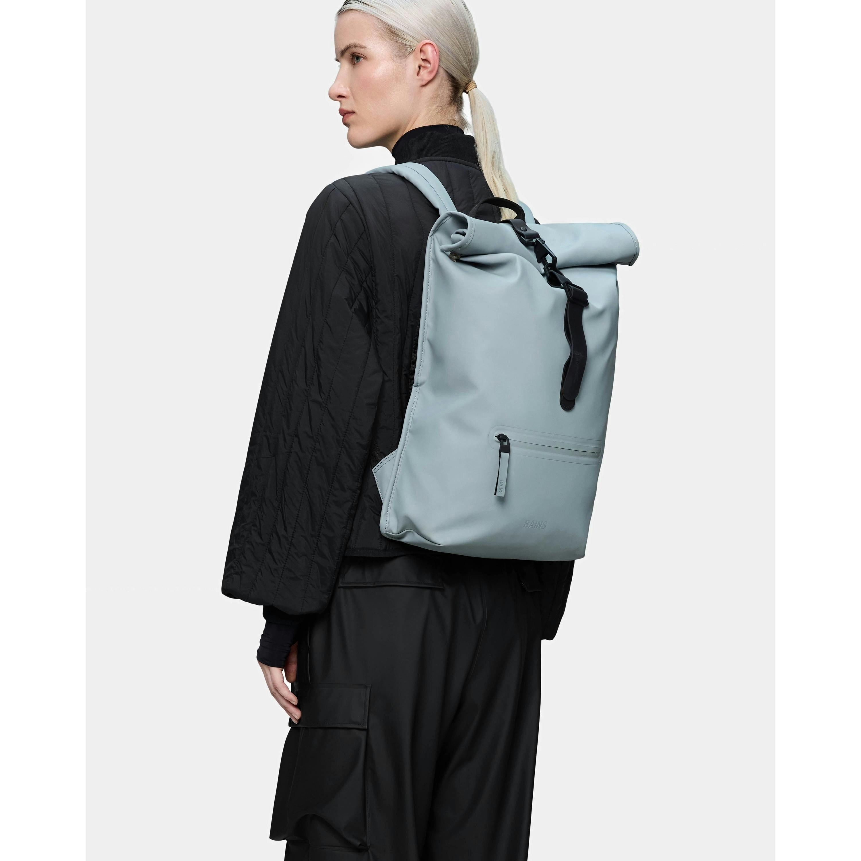 Rains Backpack  in Blue , view 1 of 5