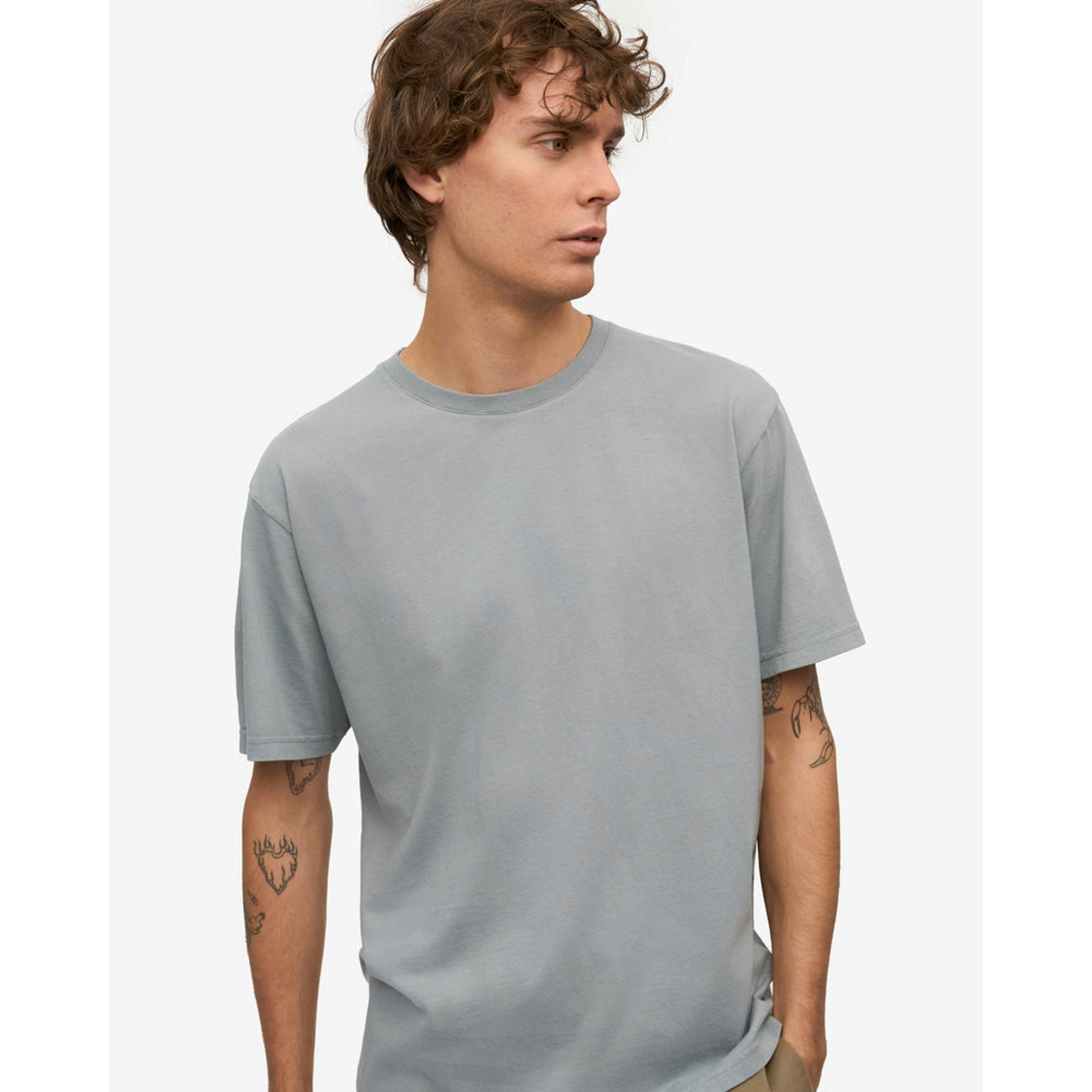 Colourful Standard T-Shirt  in Silver , view 3 of 5