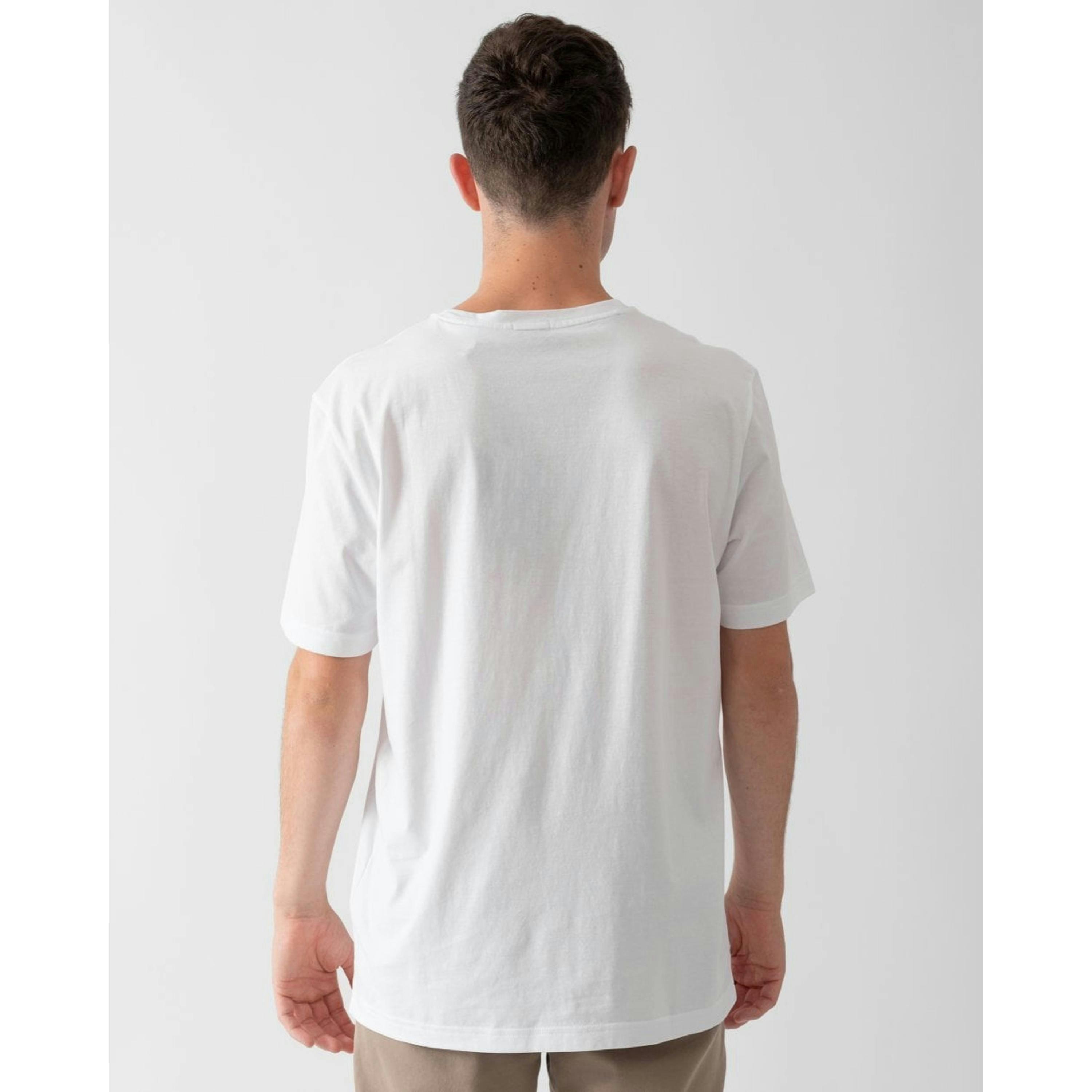 Hugo Boss Logo T-Shirt  in White , view 2 of 4