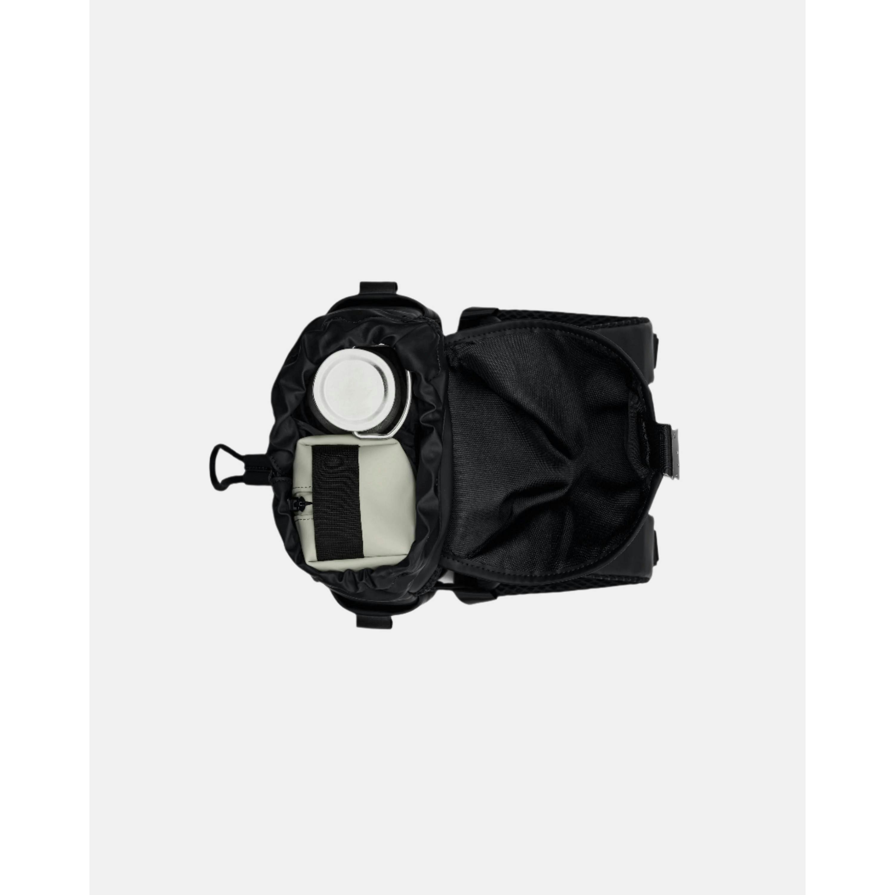 Rains Backpack  in Black , view 2 of 4