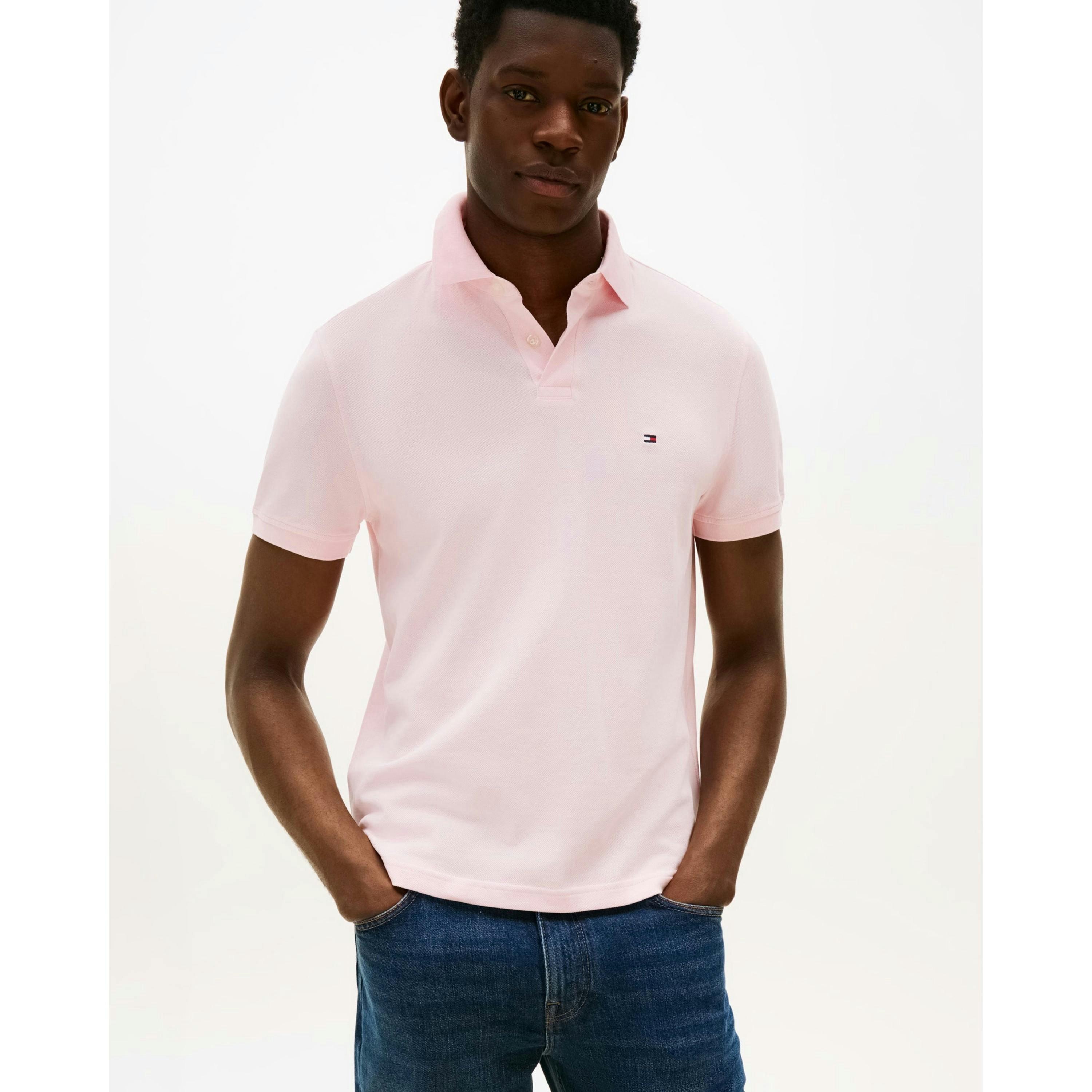 Tommy Hilfiger Polo Shirt  in Pink , view 1 of 5