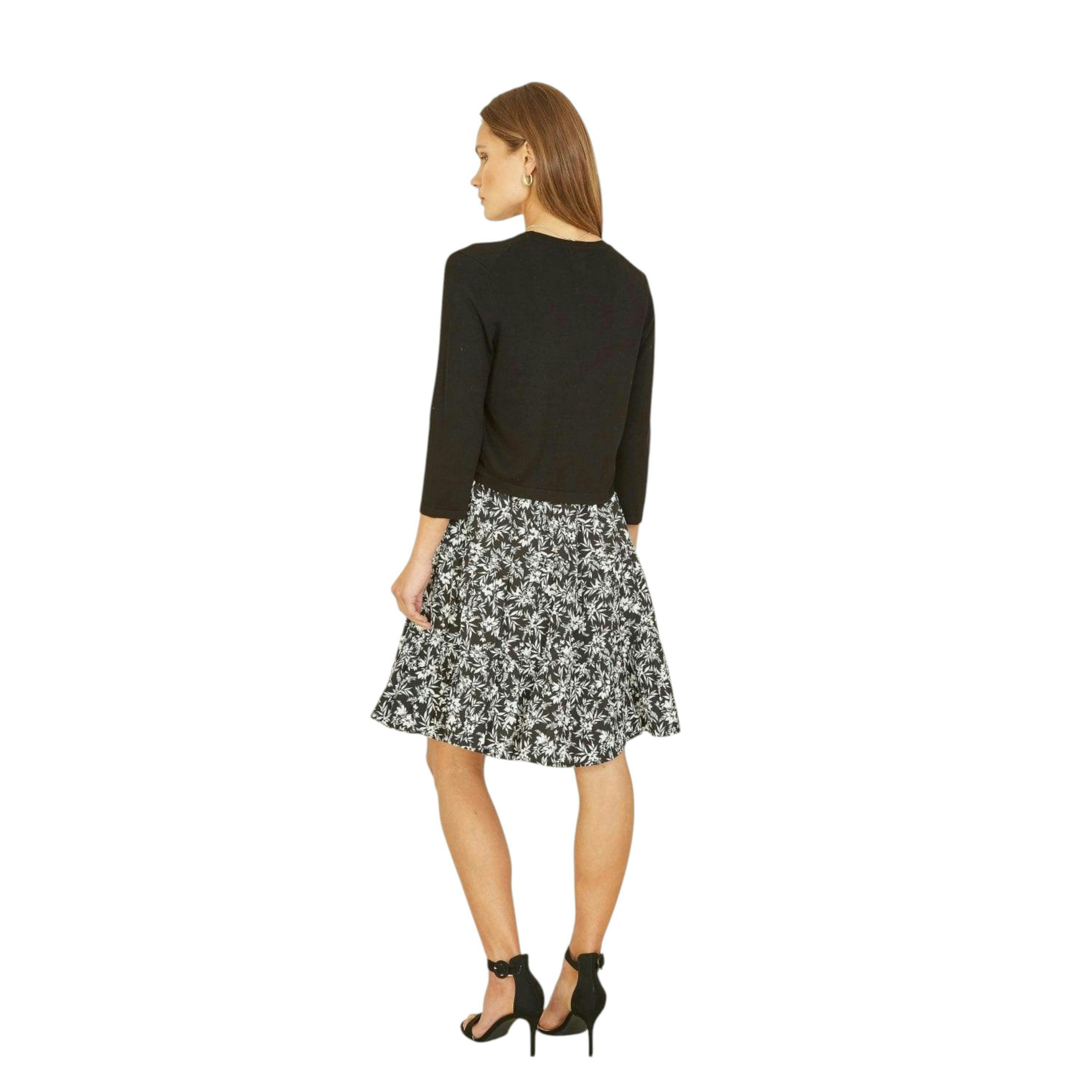 Yumi Black Knitted Curve Bolero , view 4 of 6