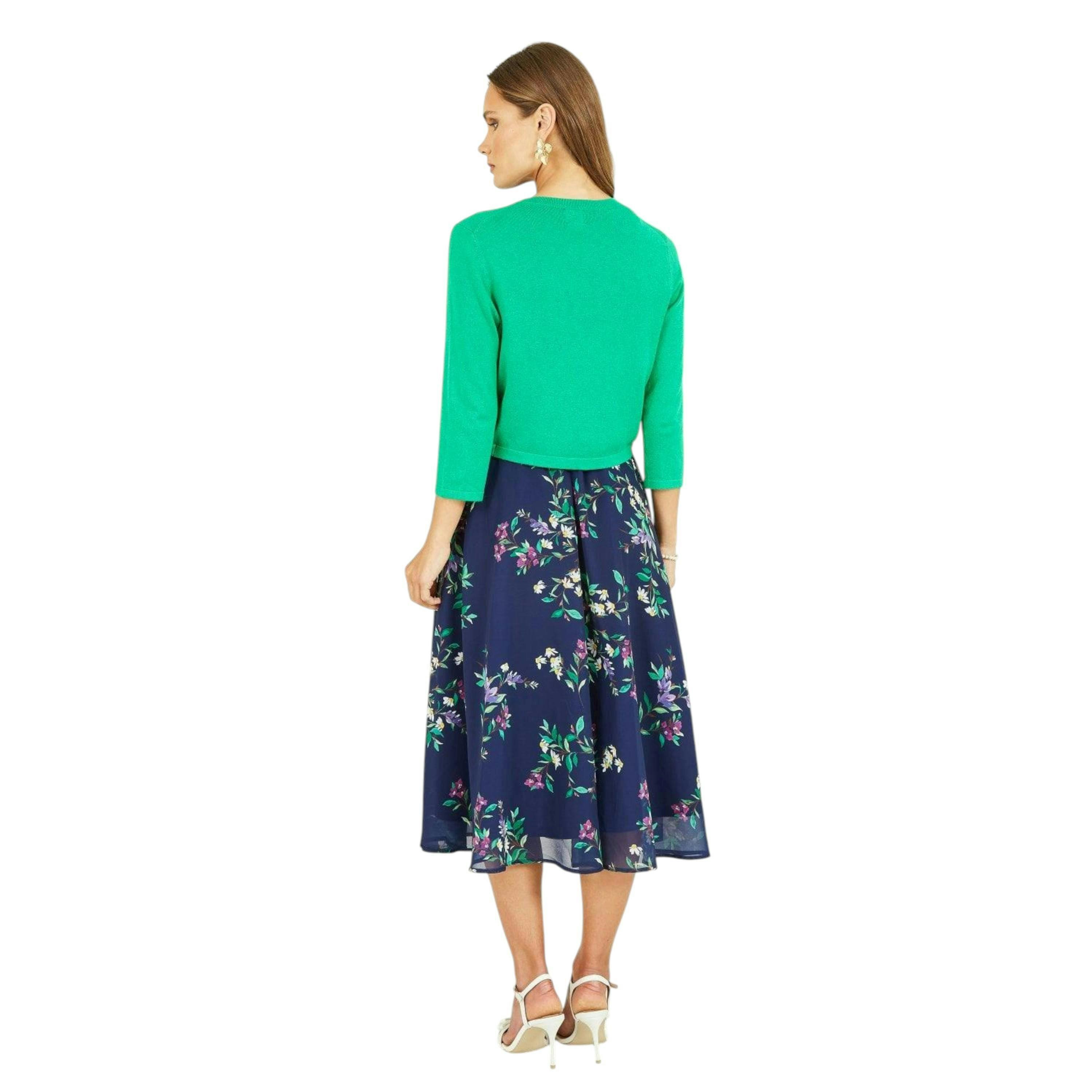 Yumi Green Knitted Curve Bolero , view 4 of 6