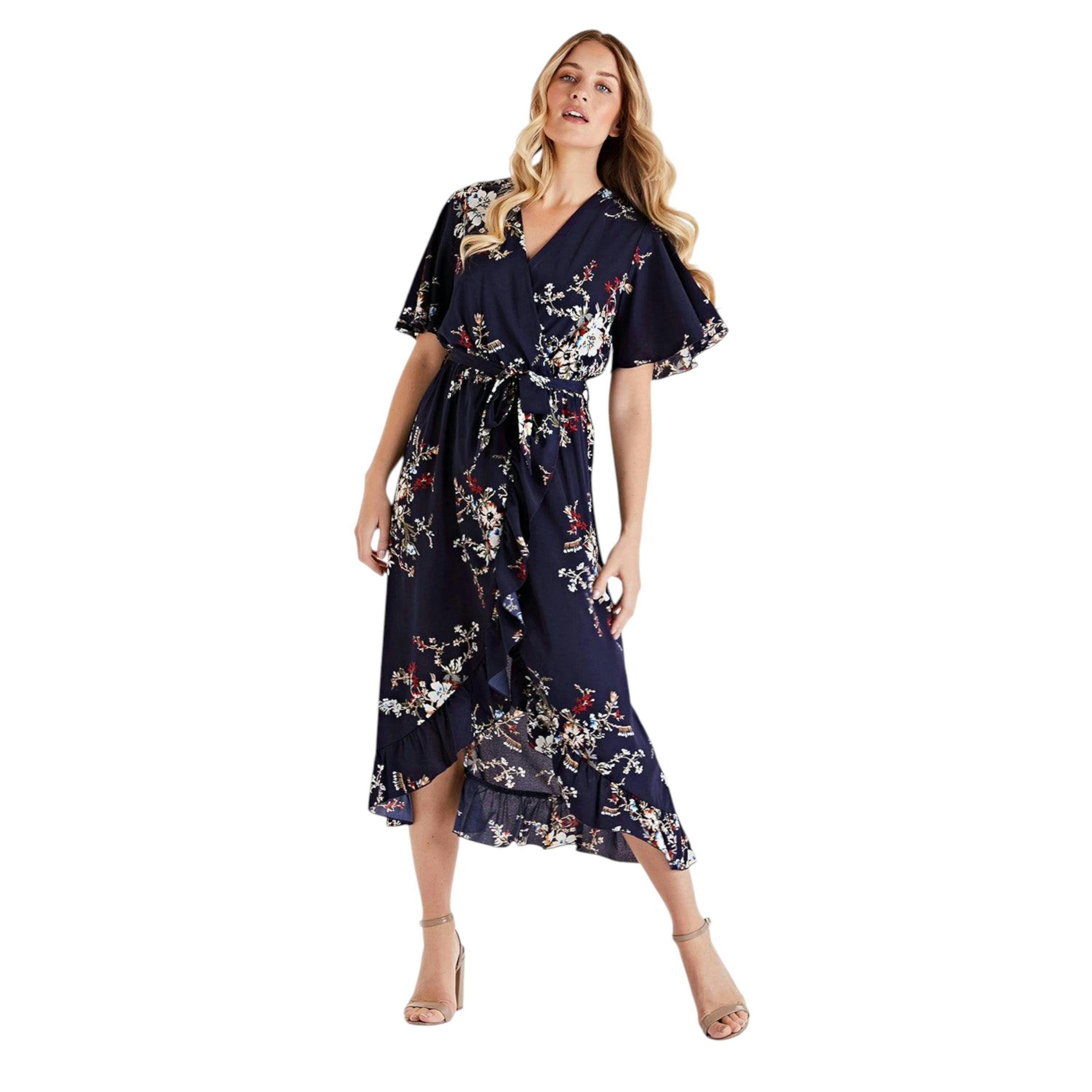Dipped Hem Maxi Dress , view 2 of 2
