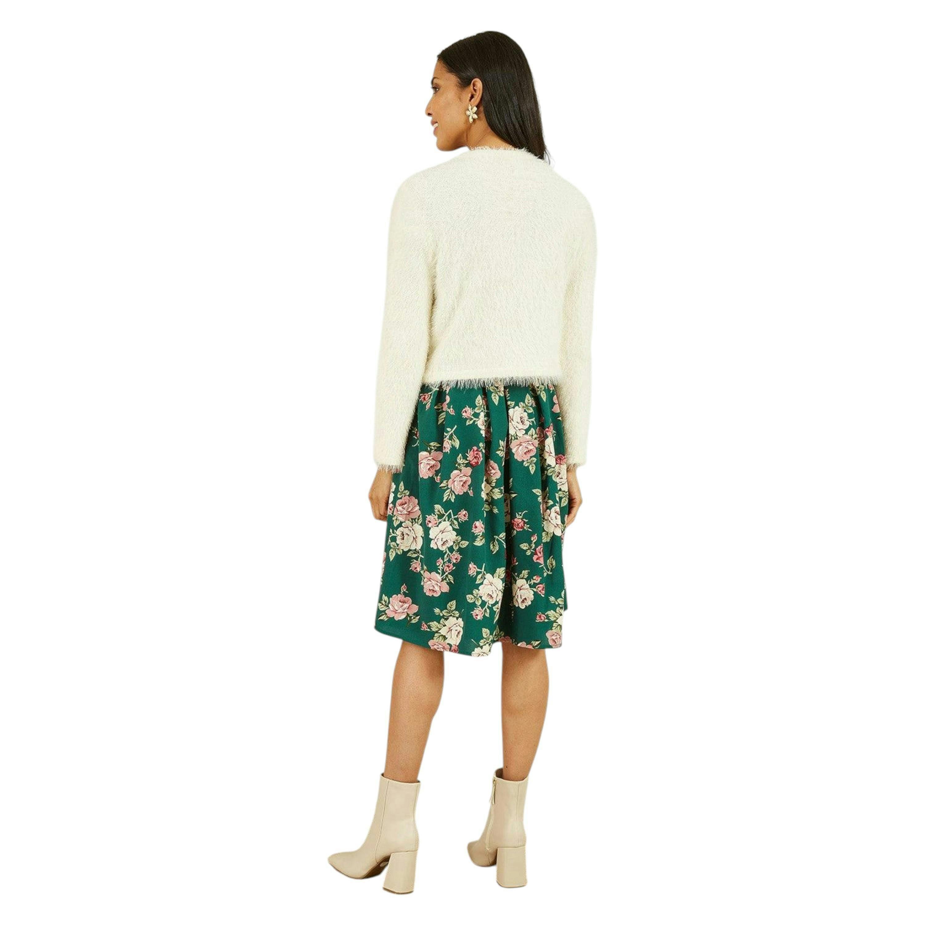 Yumi Ivory Eyelash Knit Bolero , view 4 of 4