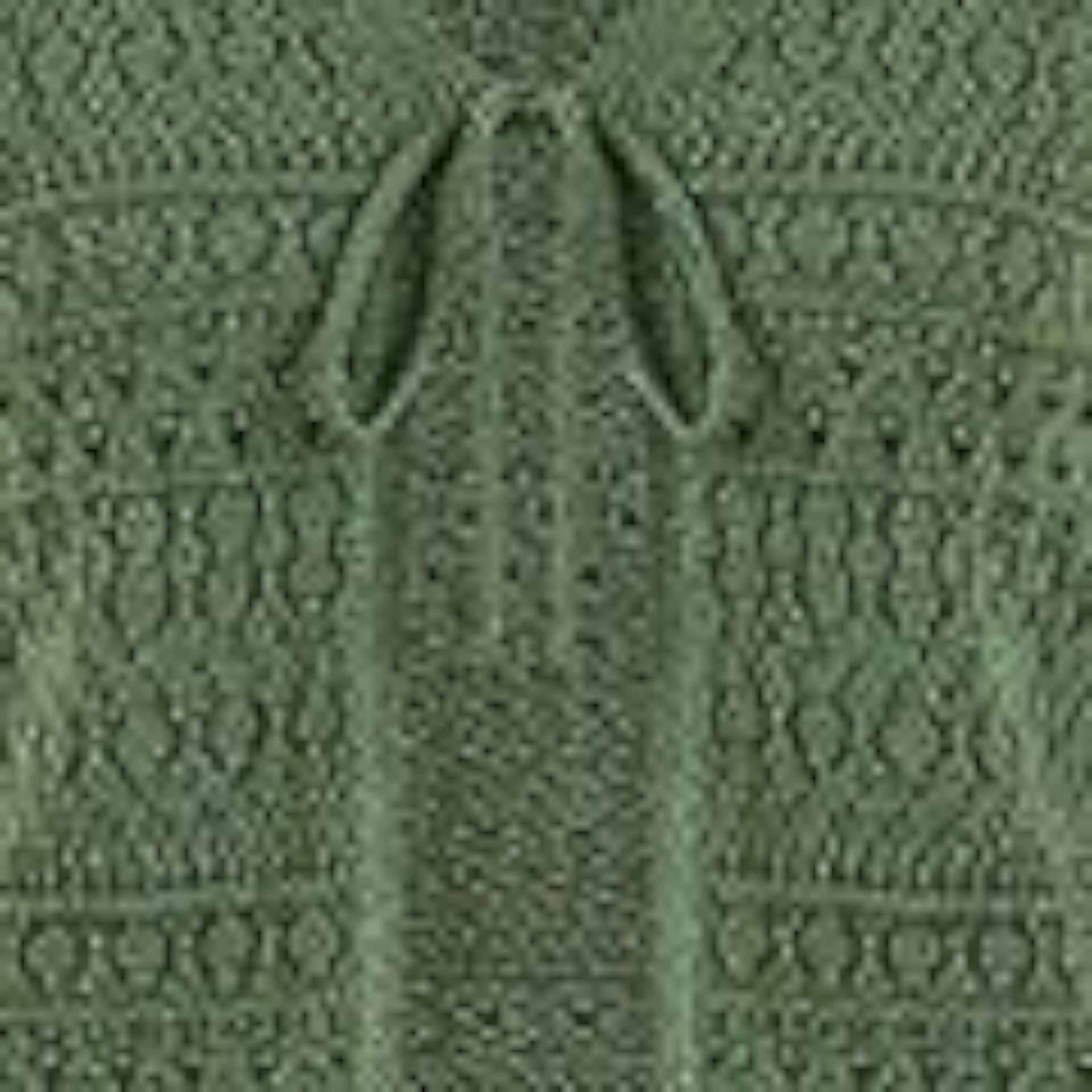 Yumi Green Crochet Tie Front Cardigan , view 4 of 5