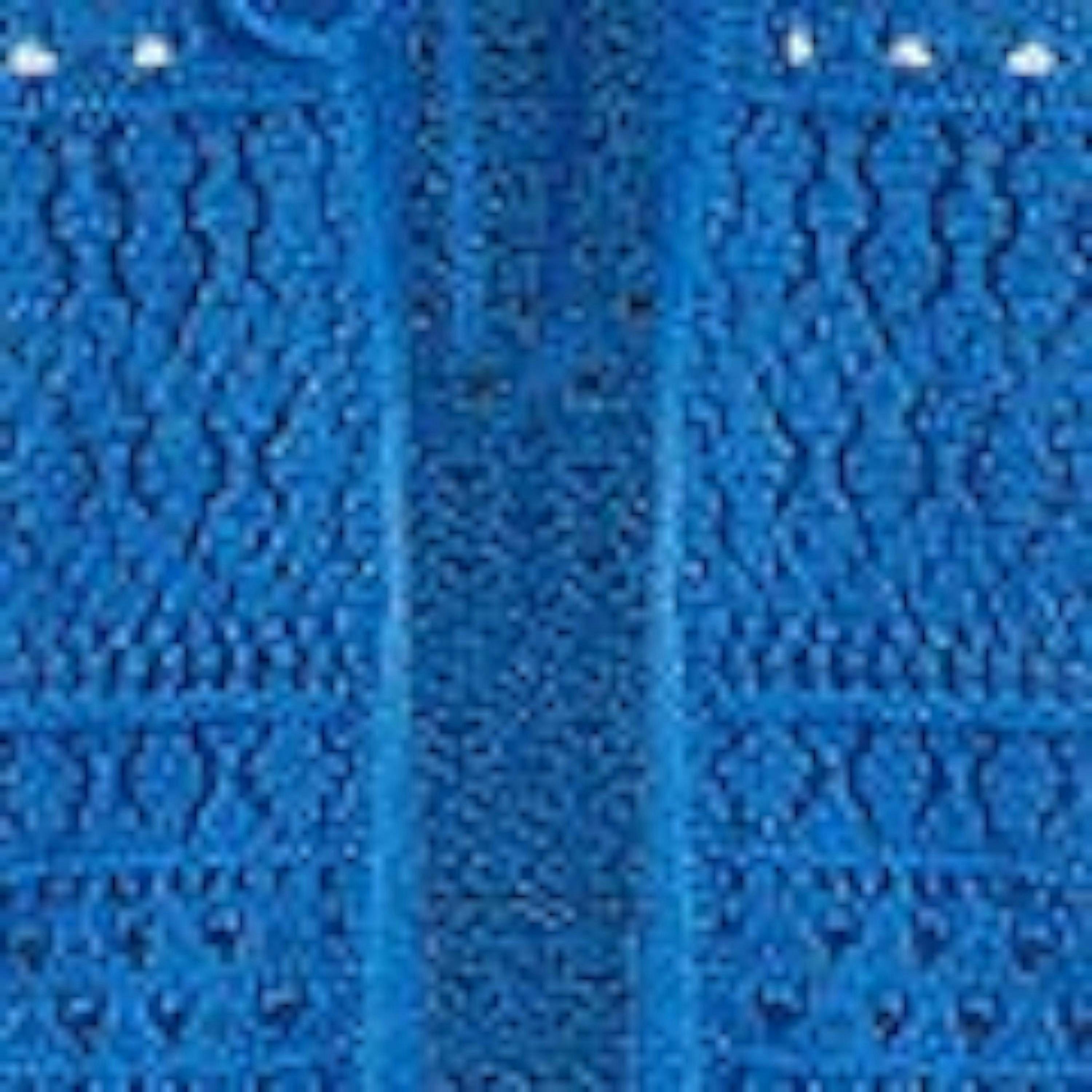 Yumi Blue Crochet Tie Front Cardigan , view 4 of 5
