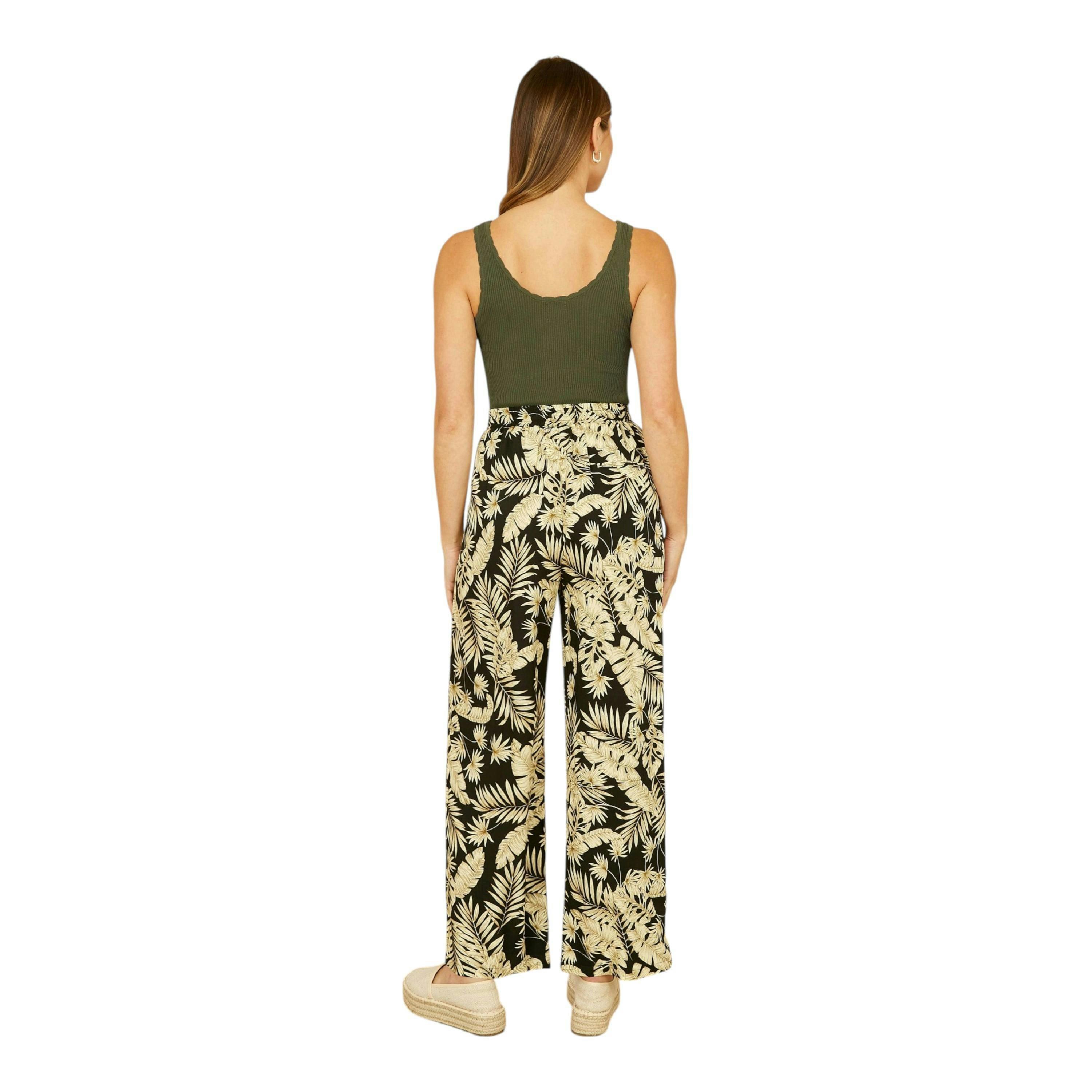Yumi Green Fine Knit Vest Top , view 3 of 3