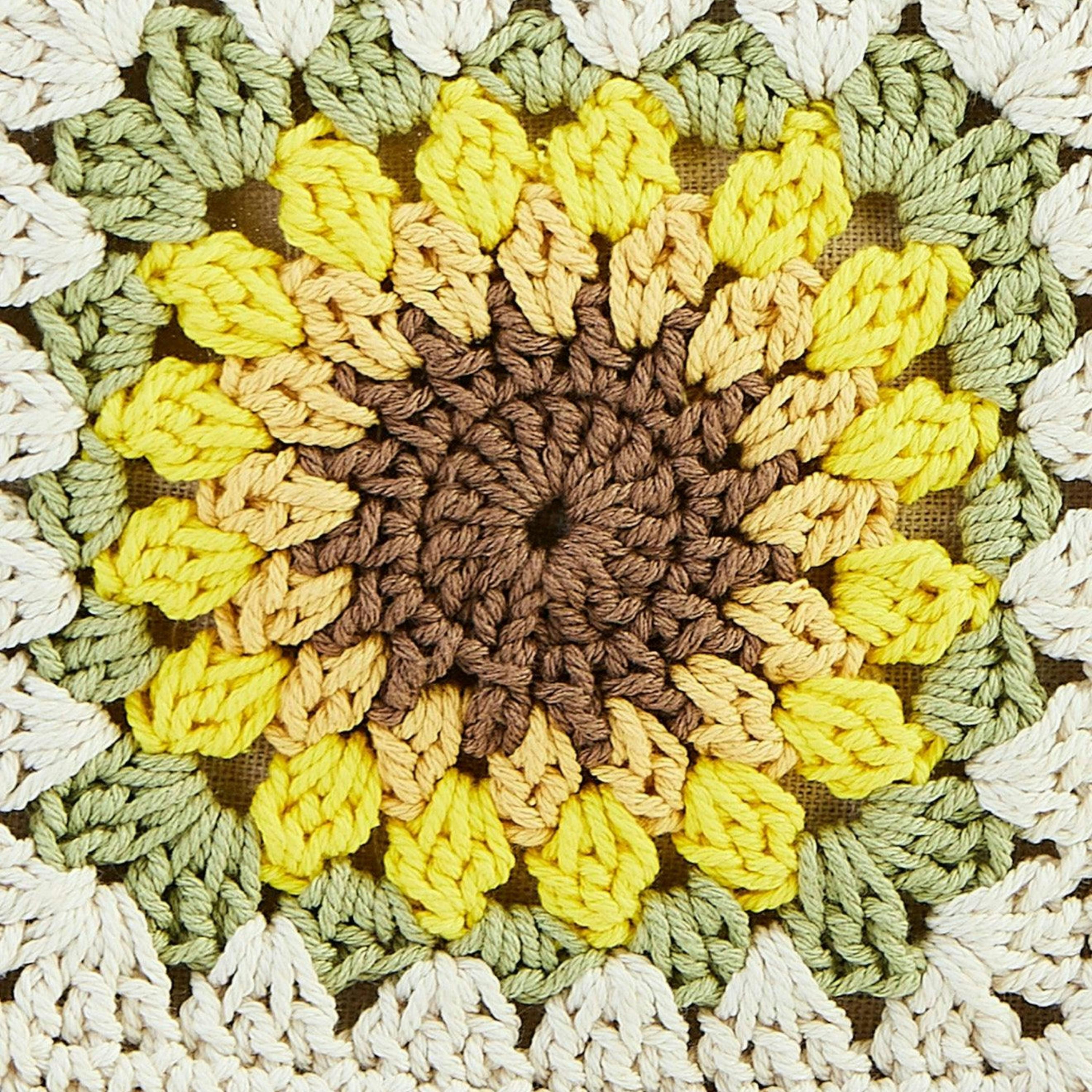 Yumi Handmade White Sunflower Crochet Bag , view 4 of 5