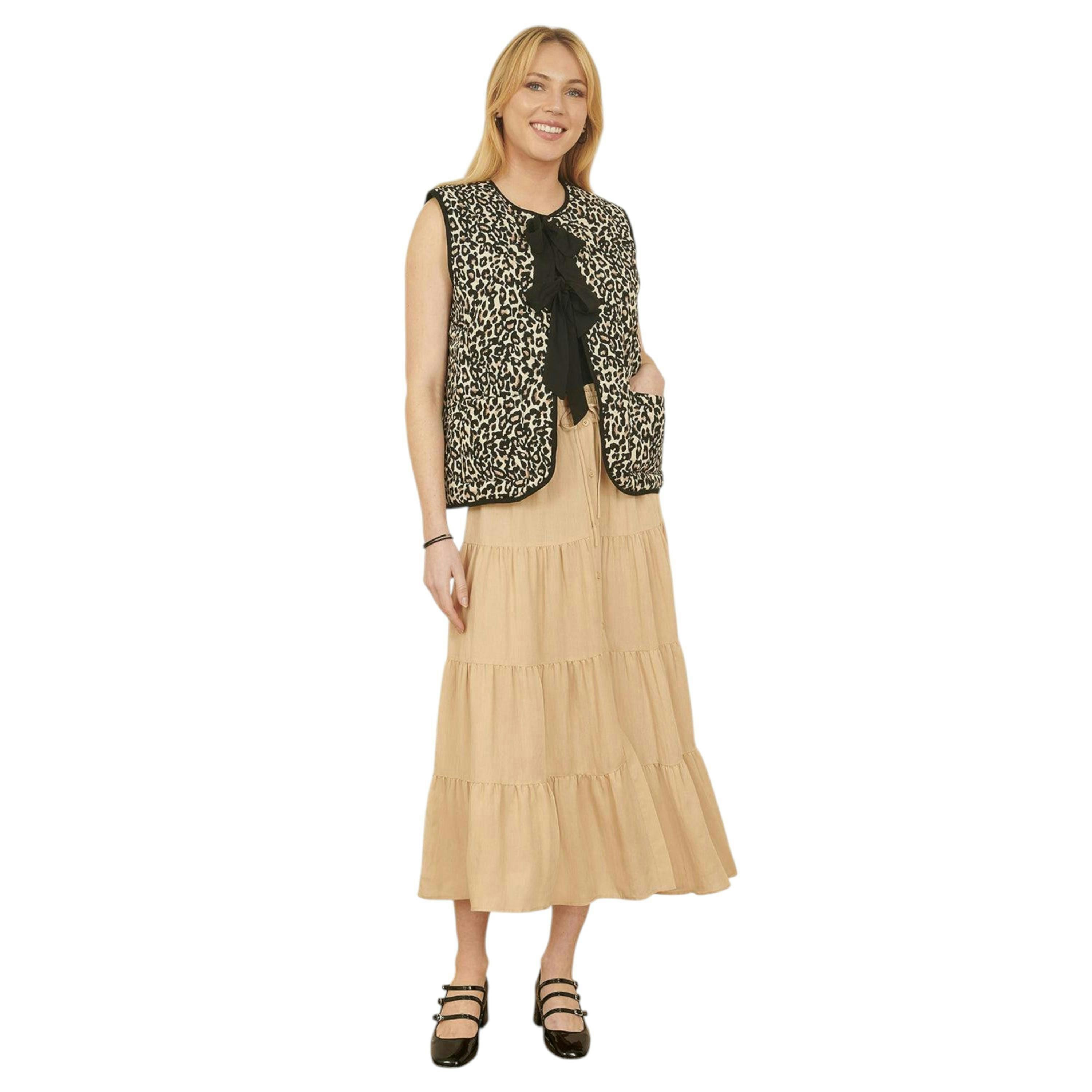 Yumi Stone Midi Boho Skirt , view 3 of 4