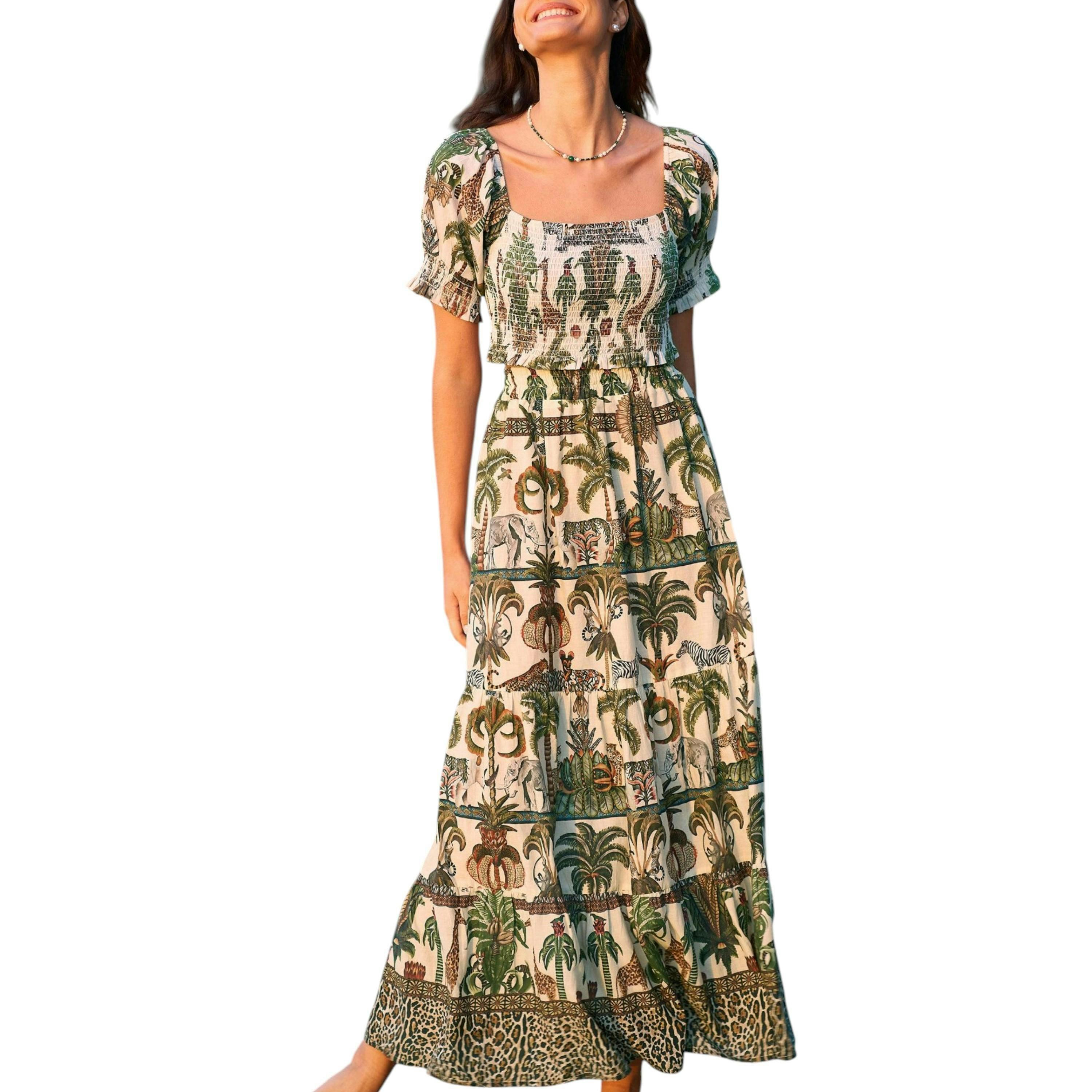 Yumi White Cotton Voile Safari Midi Skirt , view 2 of 6