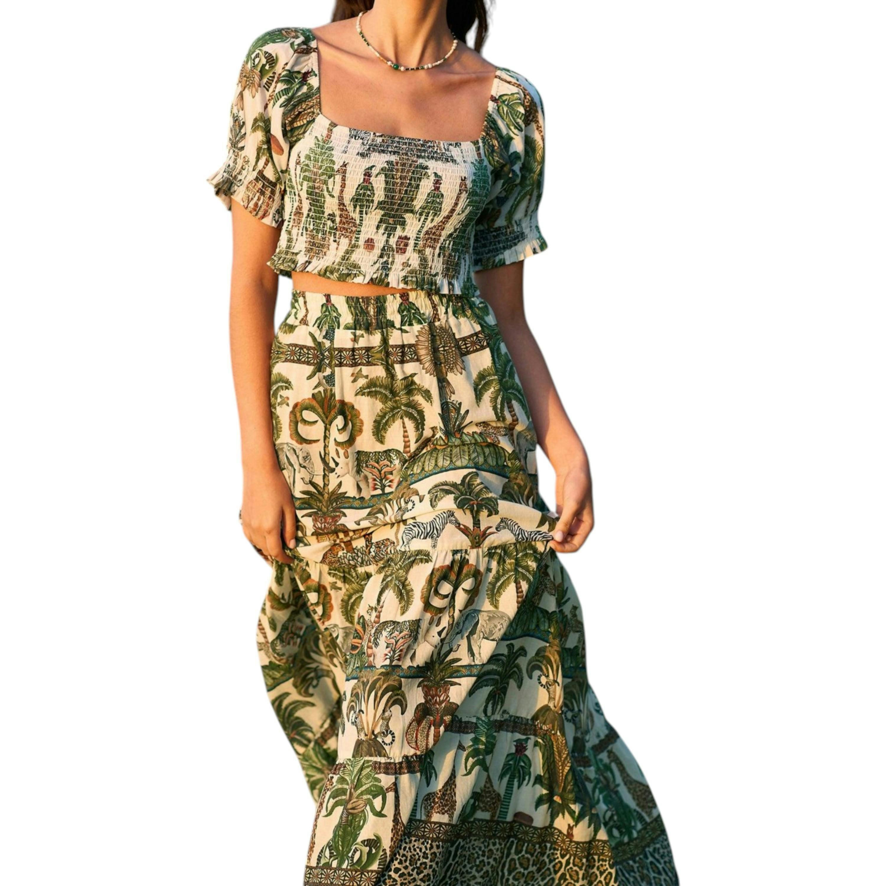 Yumi White Cotton Voile Safari Midi Skirt , view 3 of 6