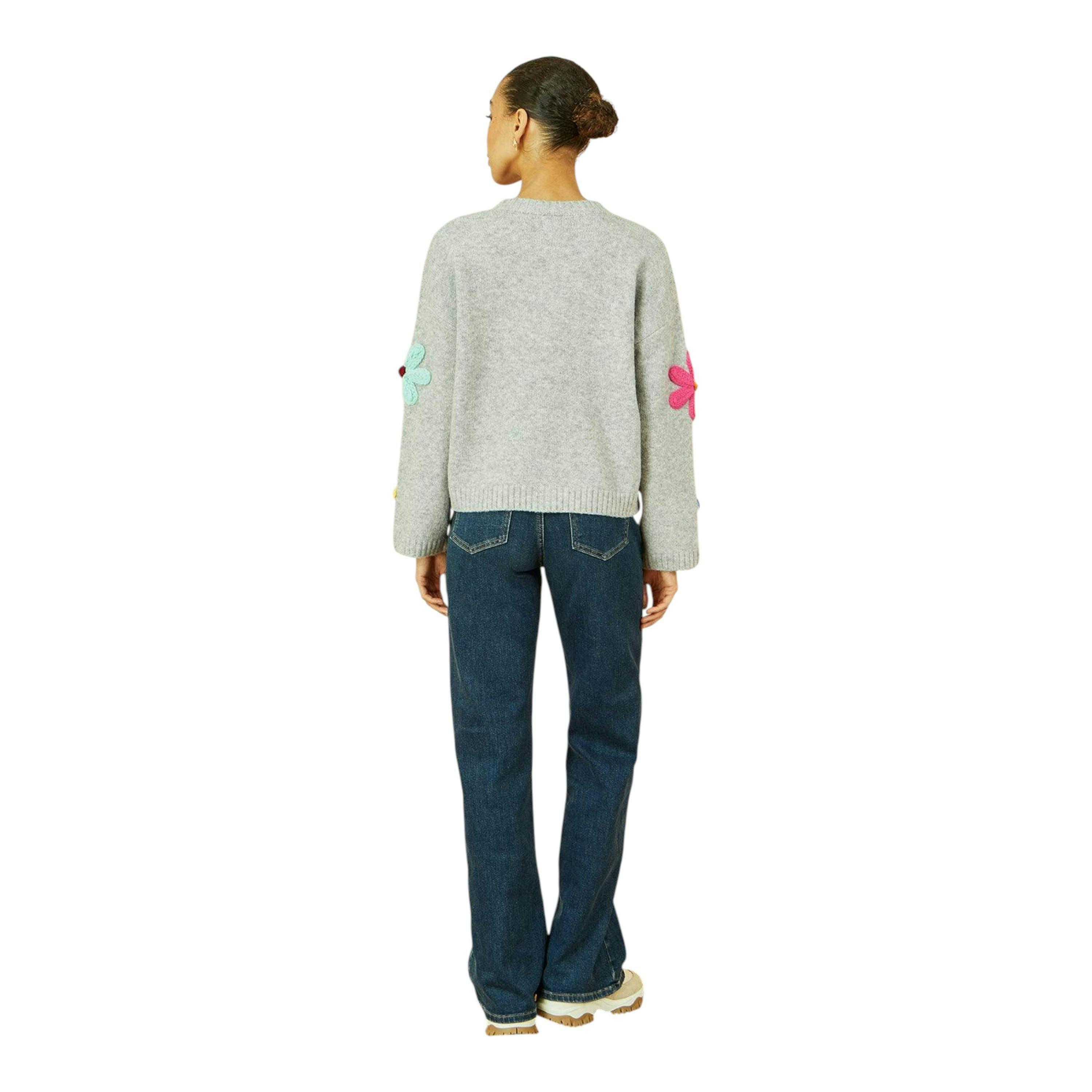 Yumi Blue Dark Wash Stretch Wide Leg Jeans , view 3 of 5