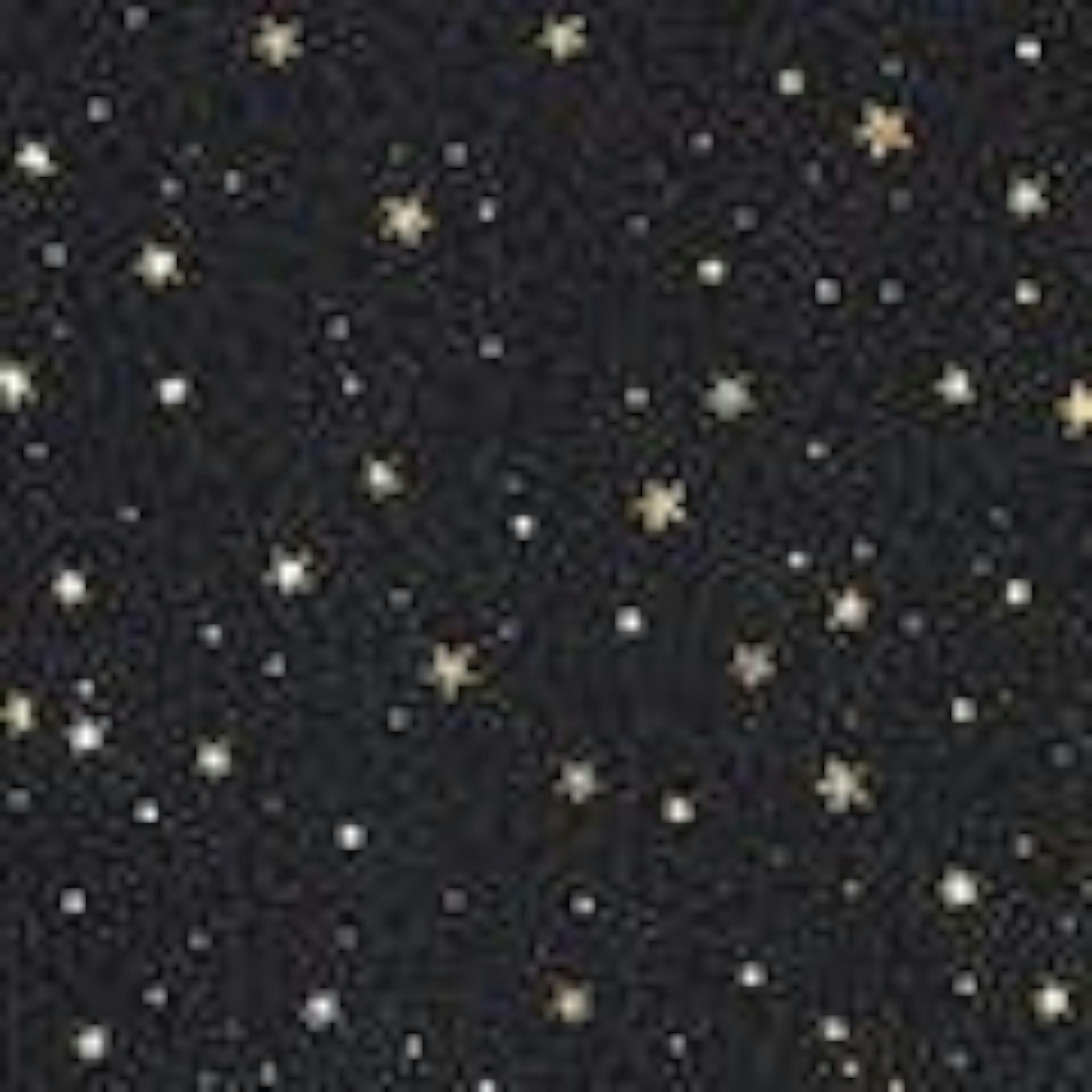 Yumi Black Mesh Star Print Long Sleeve Top , view 2 of 2