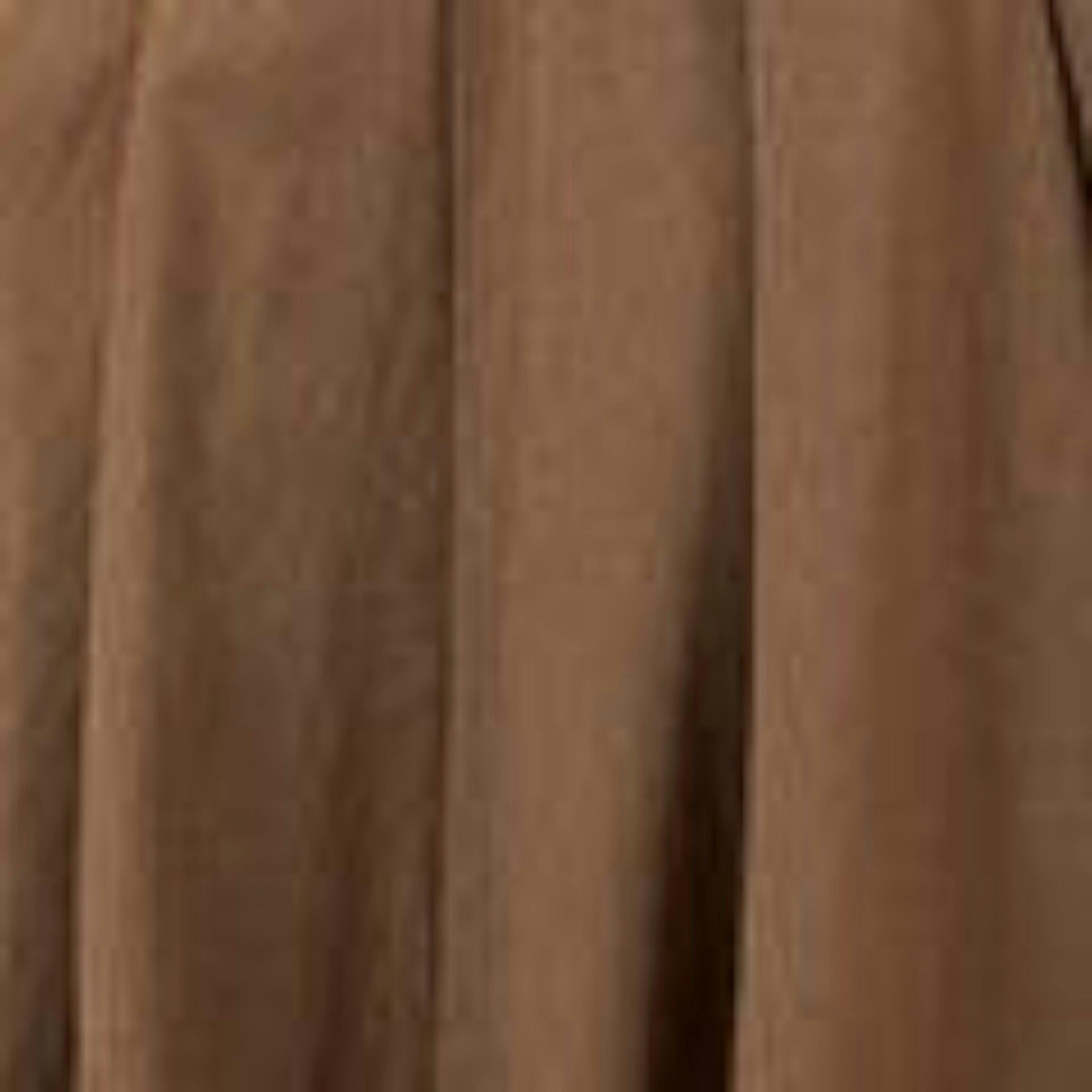 Yumi Brown Pleated Midi Skirt With Matching Belt , view 5 of 5