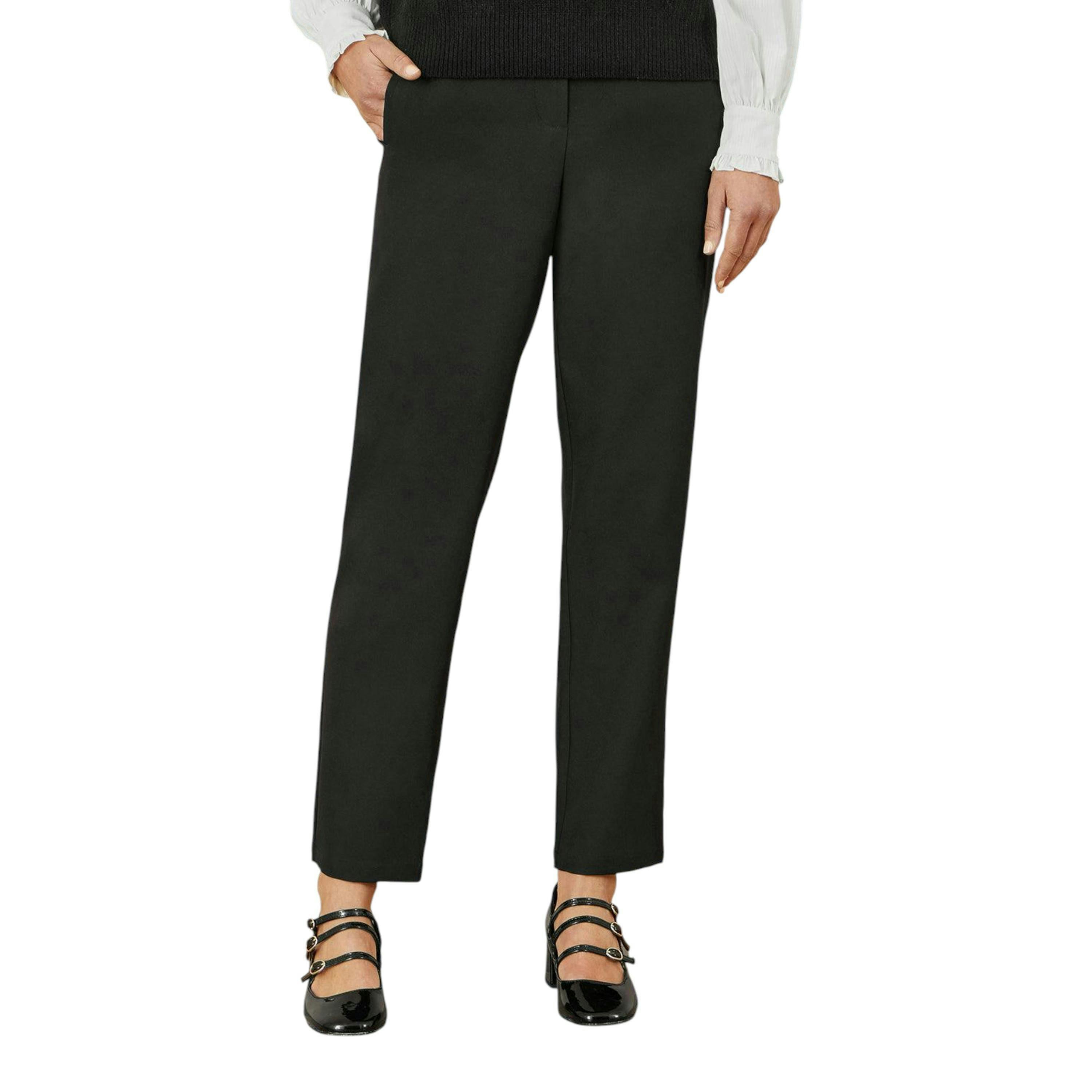 Black Stiletto Yumi Black Tailored Cigarette Trouser , view 2 of 3