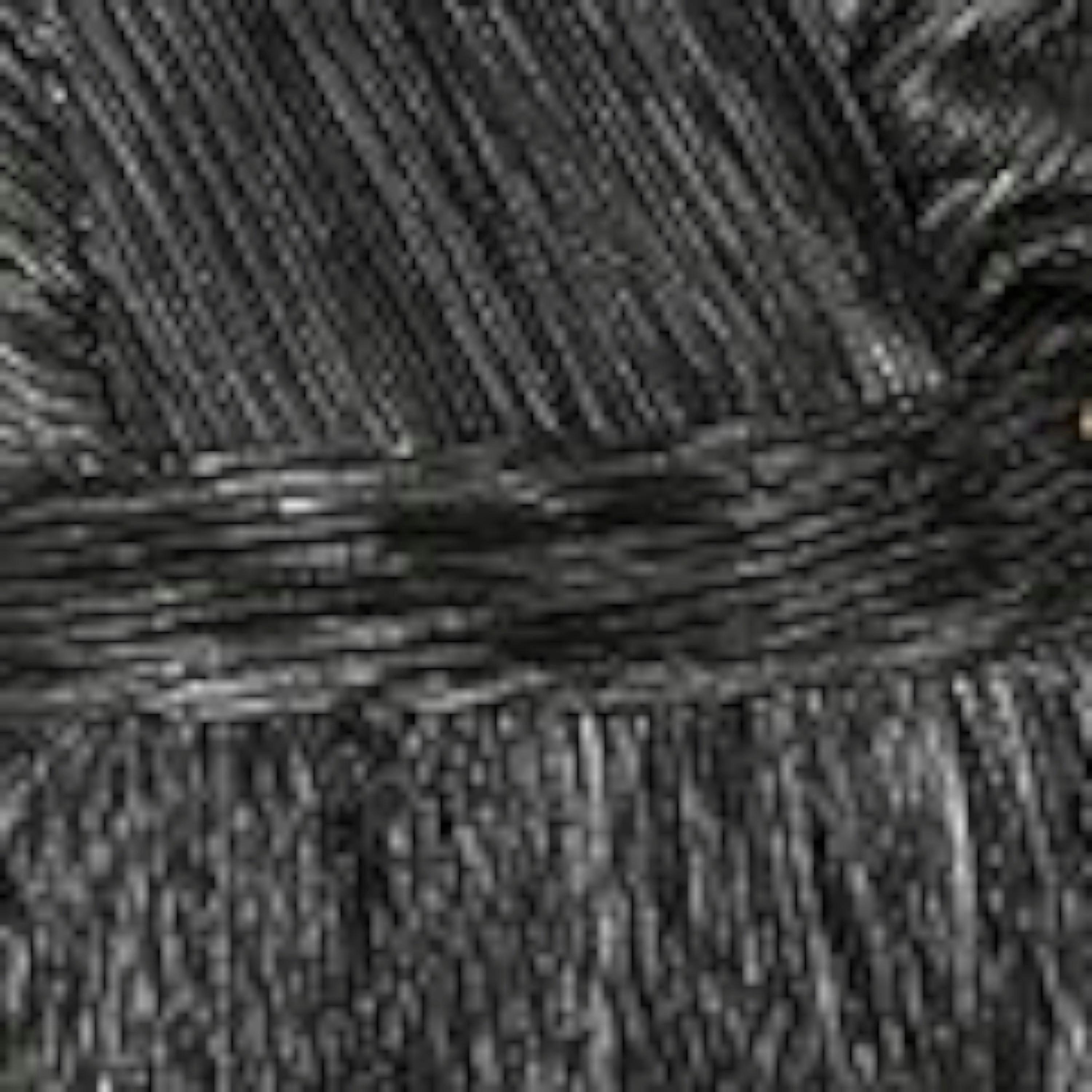 Yumi Black Metallic Pleated Jumpsuit With V Neck , view 5 of 5