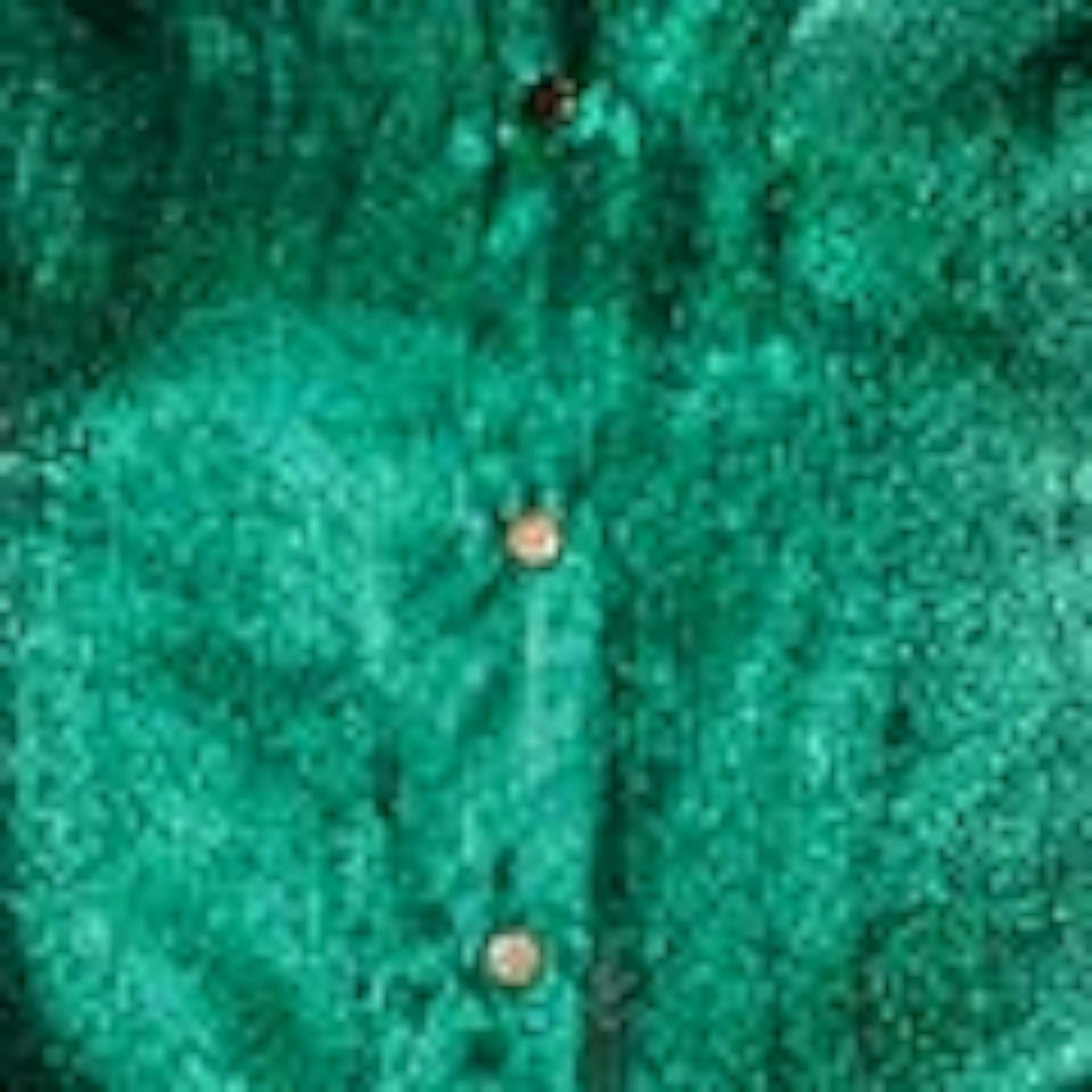 Yumi Green Metallic Relaxed Balloon Sleeve Shirt , view 6 of 6