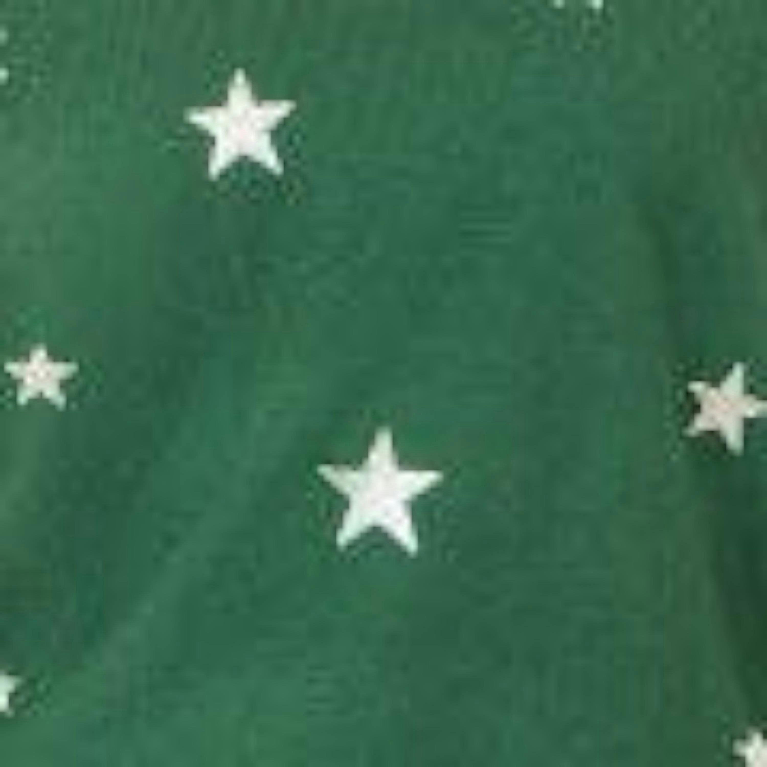 Yumi Green Gold Foil Star Print Relaxed Fit Jumper , view 5 of 5