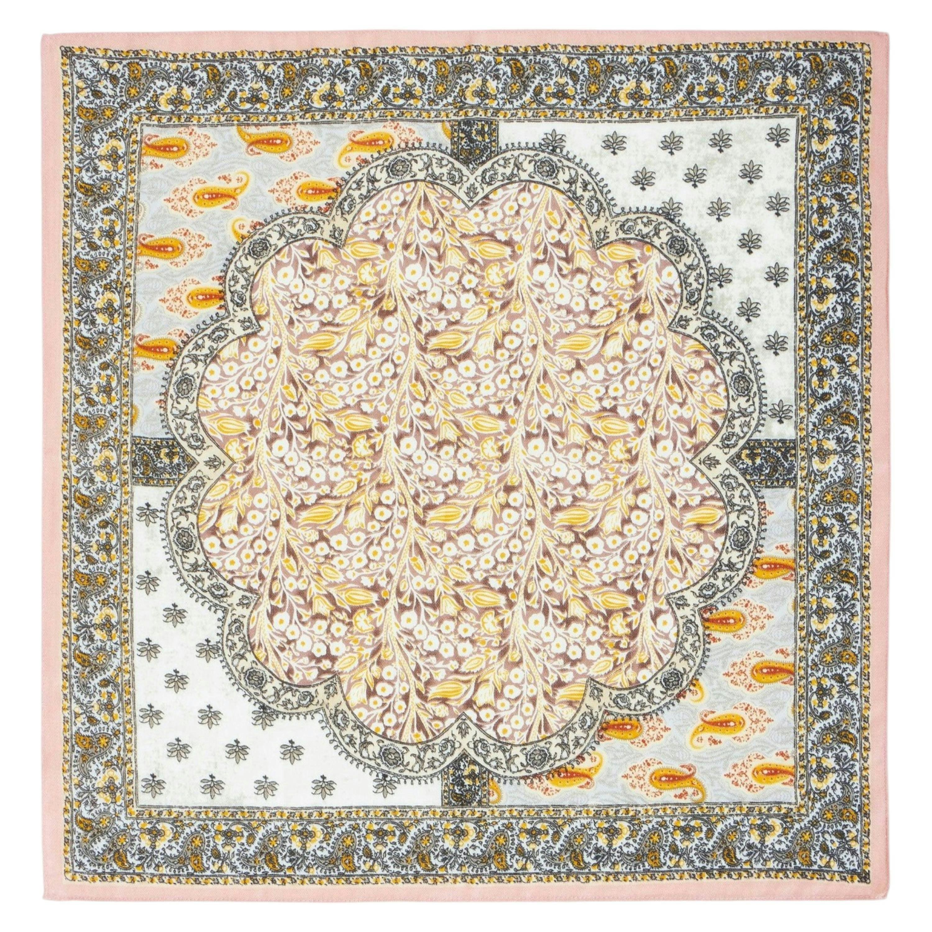 Yumi Multicolour Paisley Viscose Placement Scarf , view 3 of 3