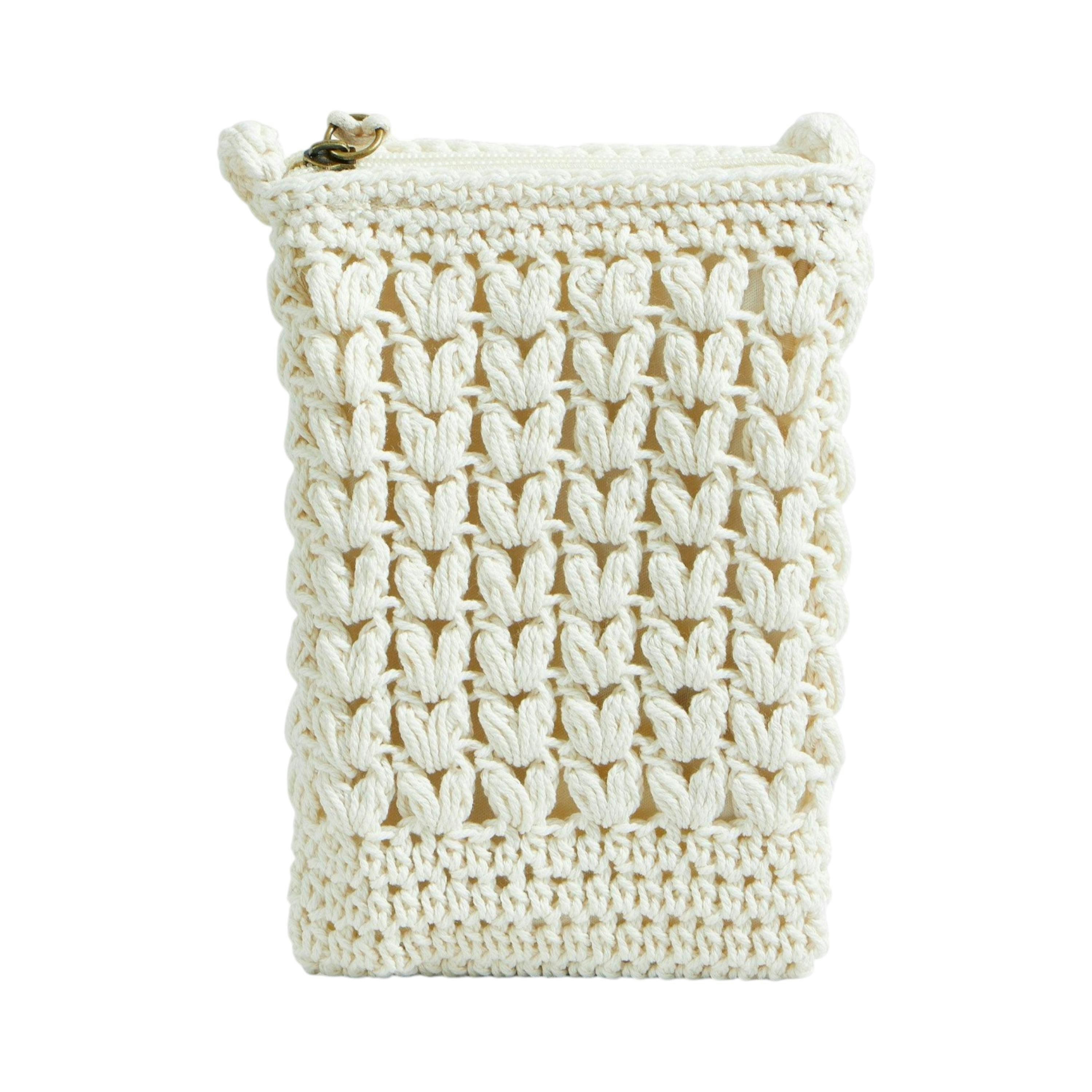 Yumi Ivory Crochet Small Cross Body , view 6 of 6