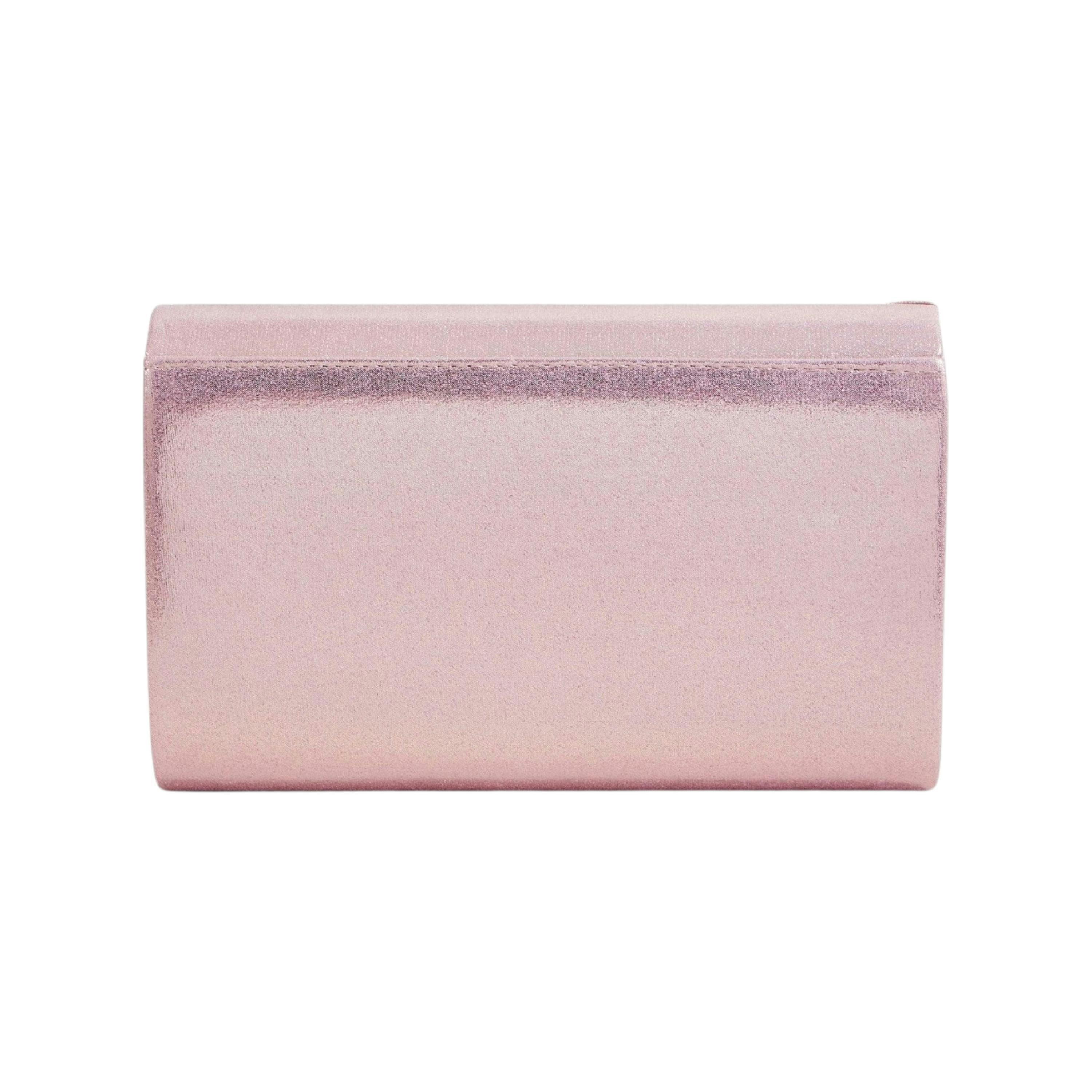 Yumi Rose Shimmer Envelope Clutch Bag , view 3 of 4