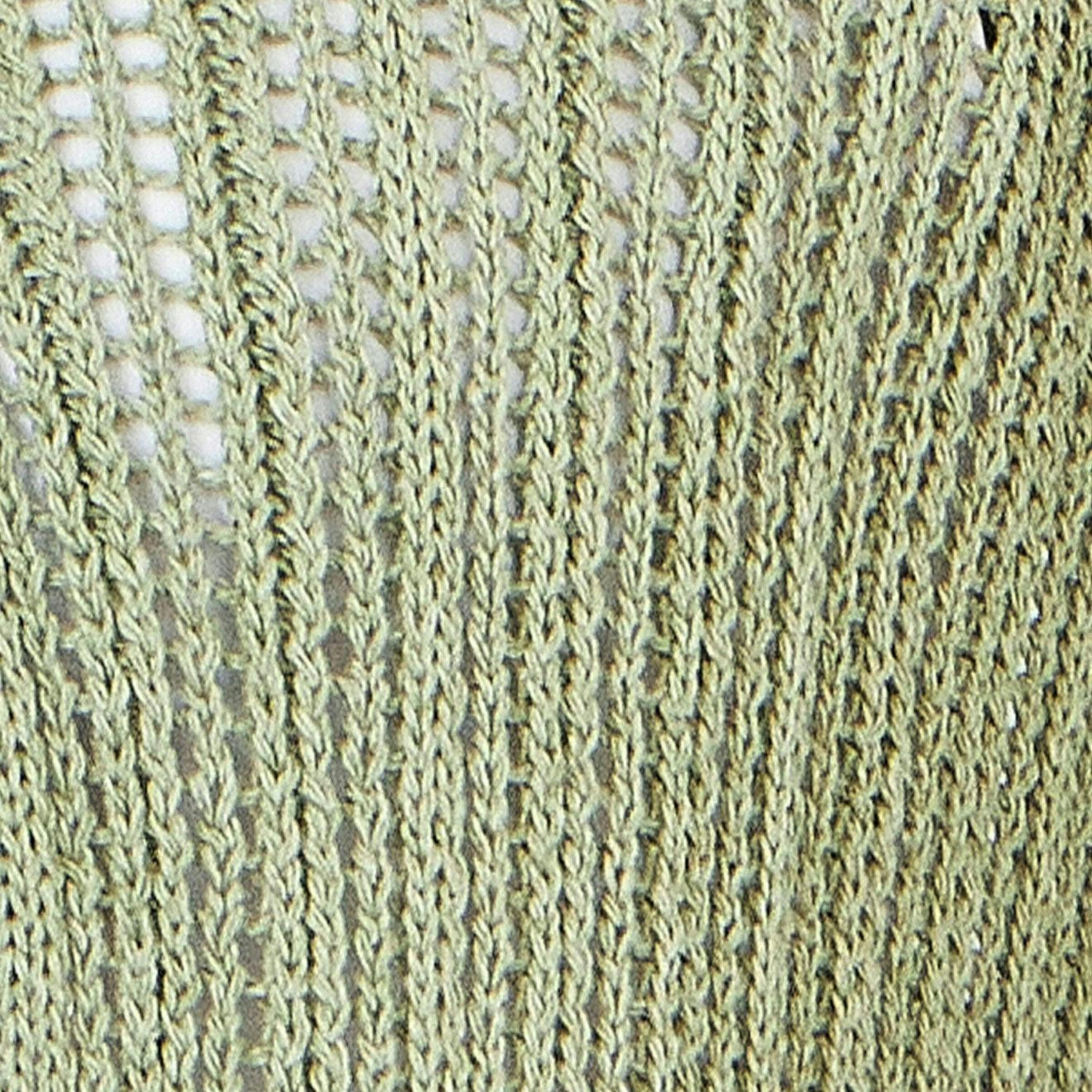 Yumi Green Tie Front Pointelle Cardigan , view 6 of 6
