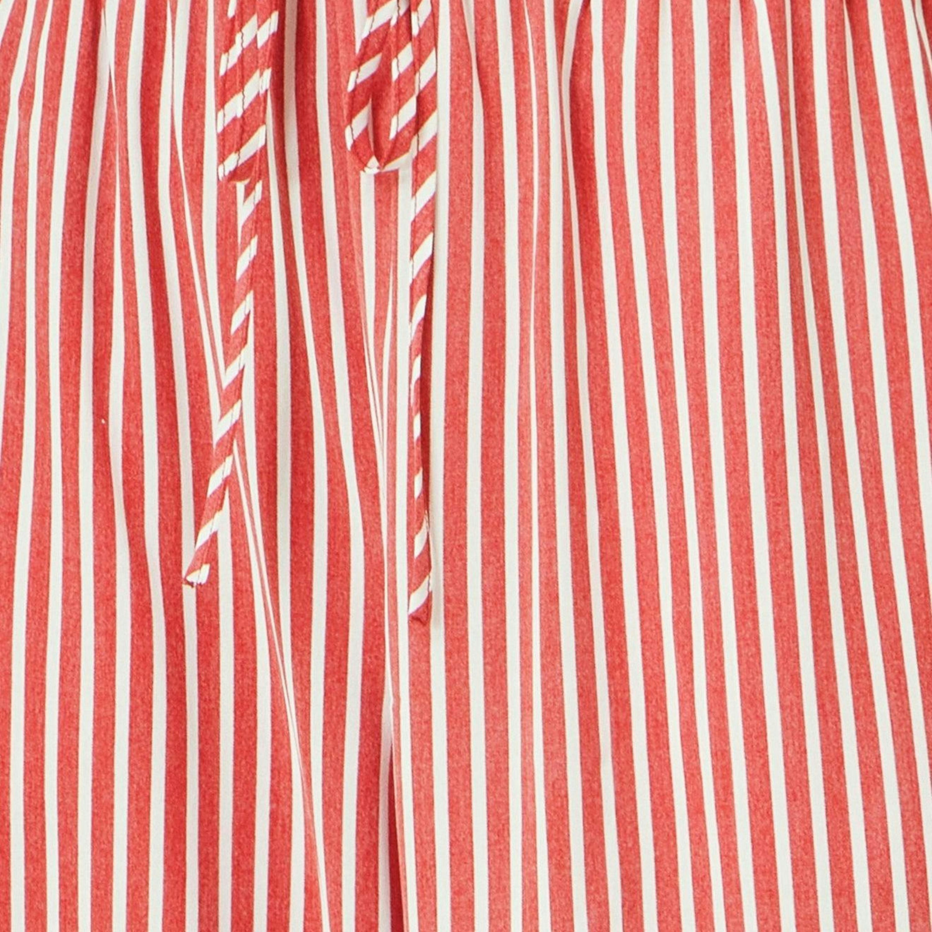 Yumi Red Stripe Relaxed Trousers , view 4 of 4