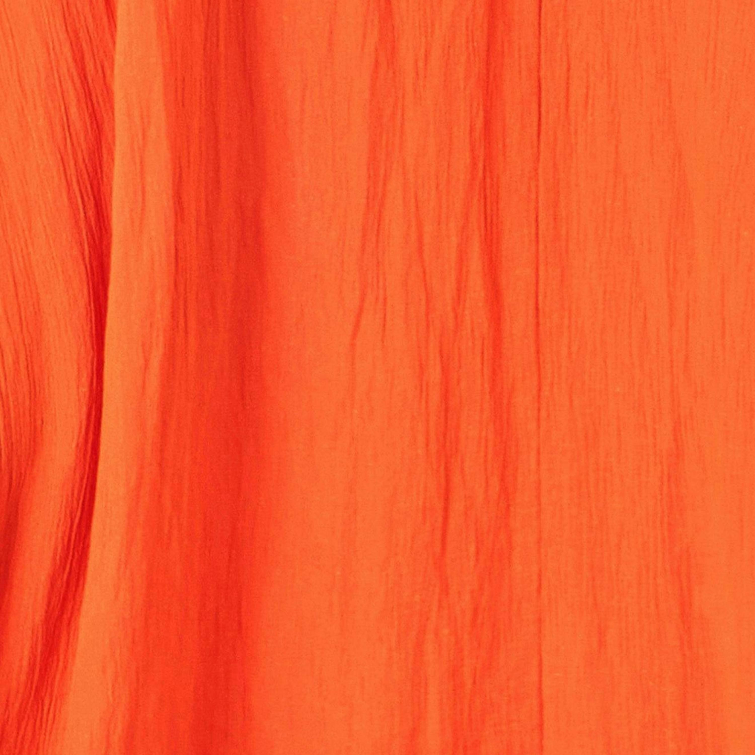 Yumi Orange Viscose Maxi Beach Dress , view 5 of 5
