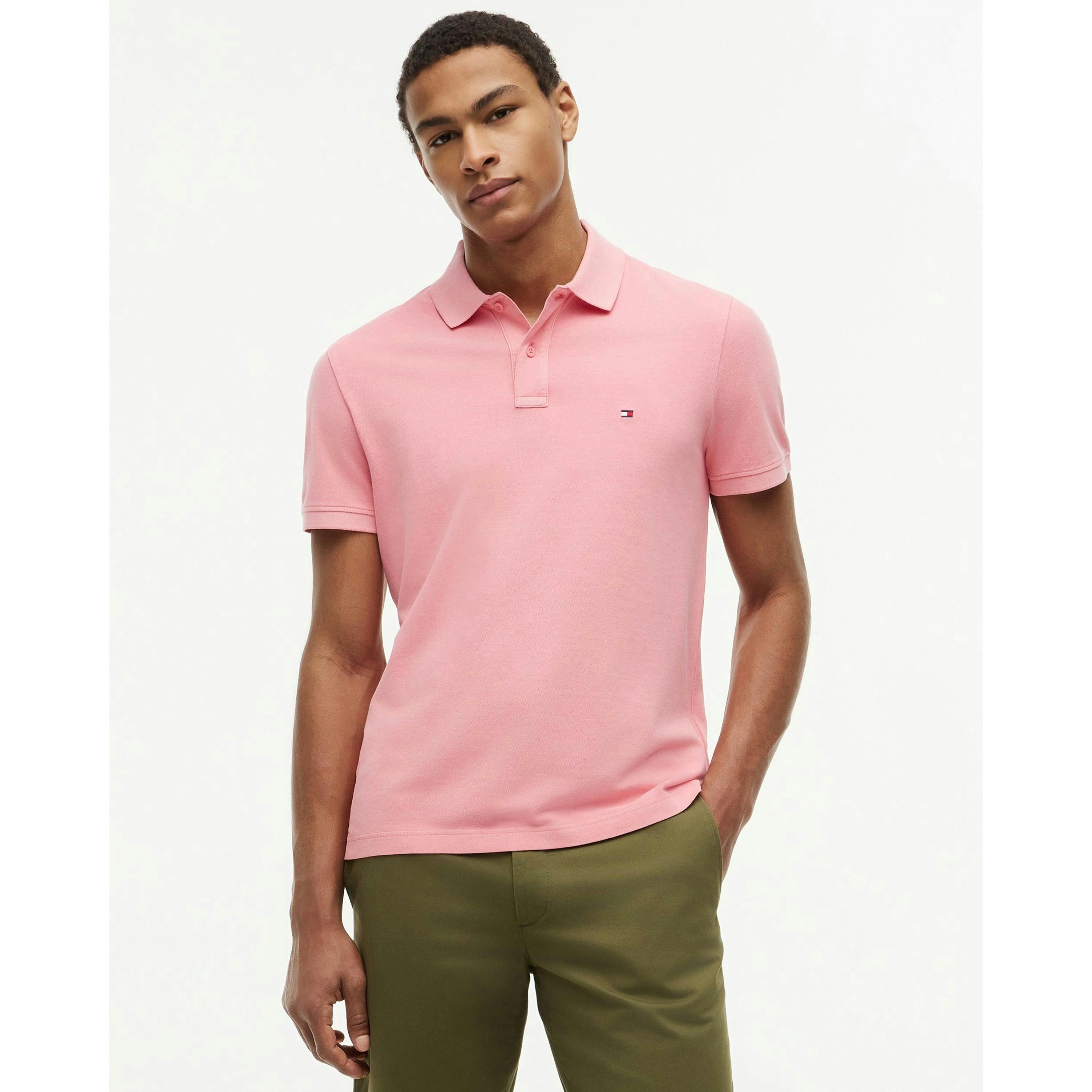 Tommy Hilfiger Polo Shirt  in Pink , view 1 of 4