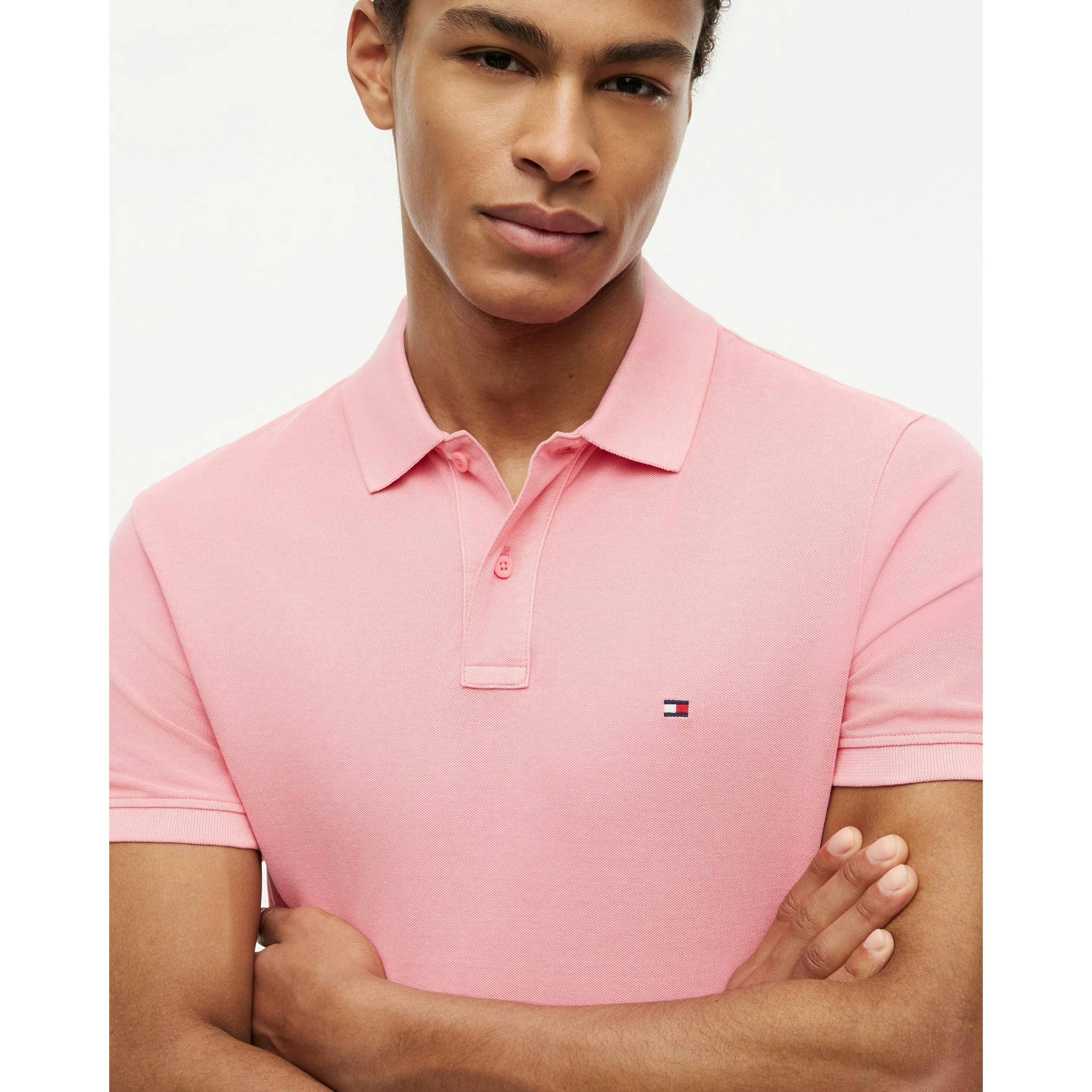 Tommy Hilfiger Polo Shirt  in Pink , view 3 of 4