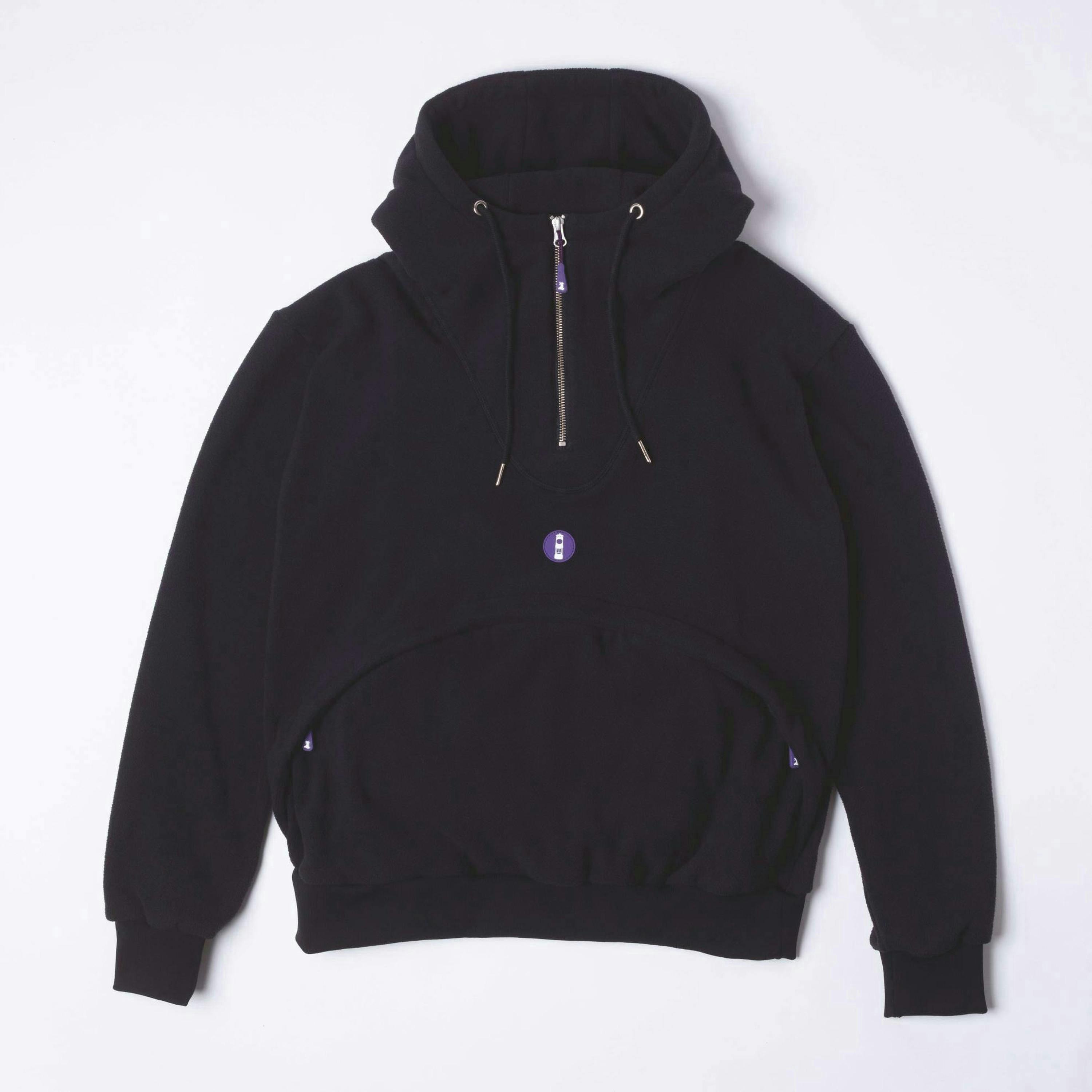 Gladstone Track Top in Black Beauty , view 1 of 5