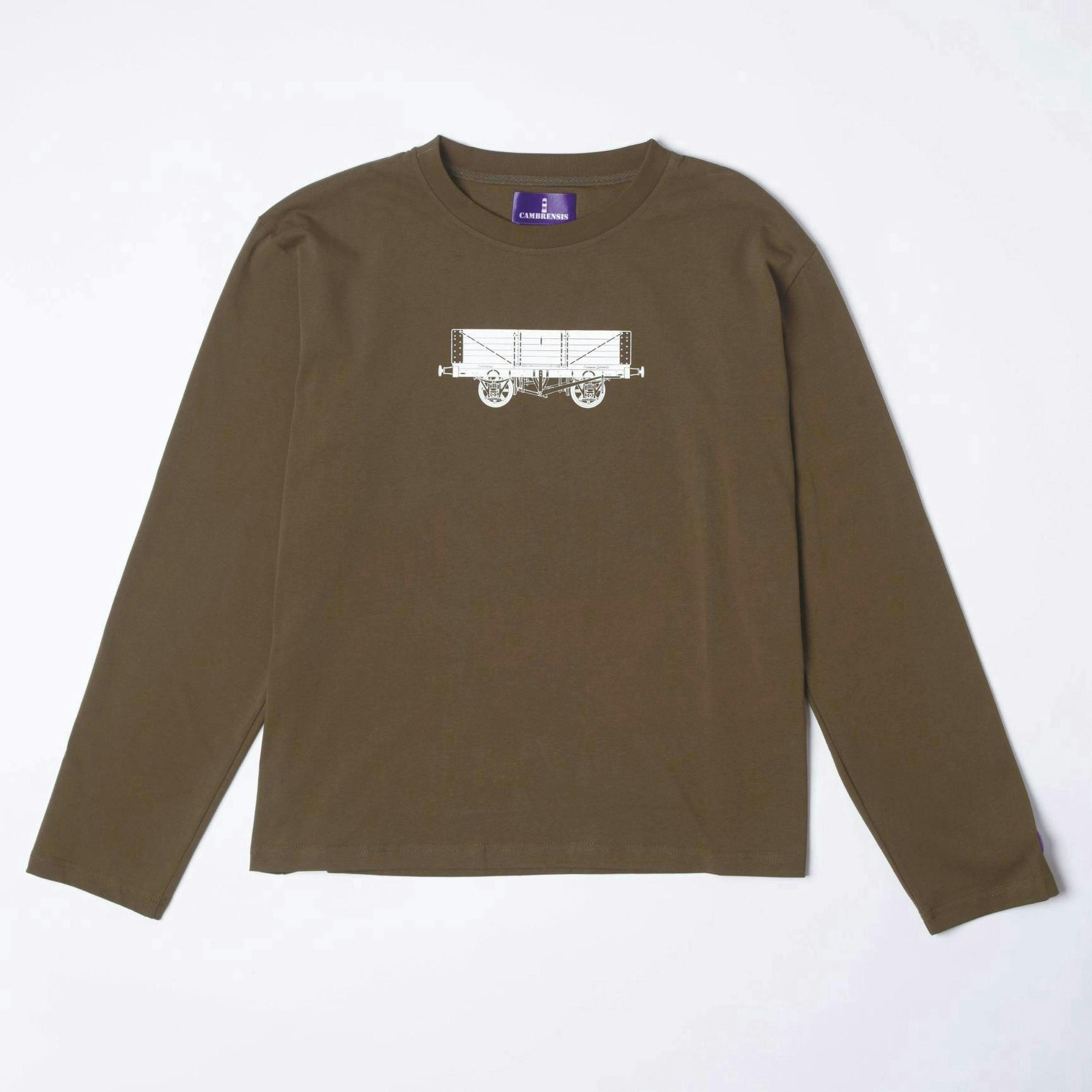Jenner Long Sleeve T-shirt in Forest Night , view 1 of 5