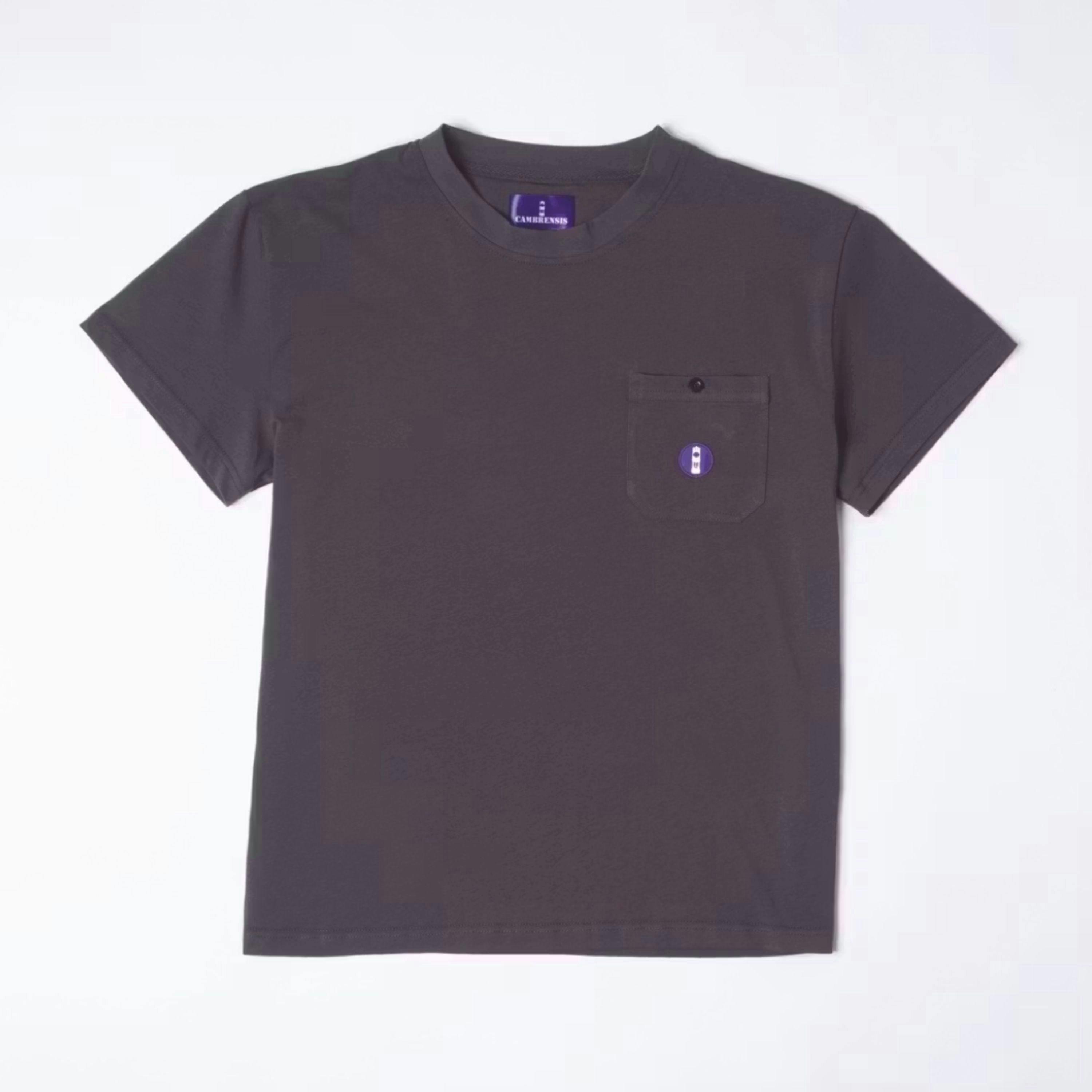 Coldbrooke Pocket T-shirt in Burnt Ash , view 1 of 3